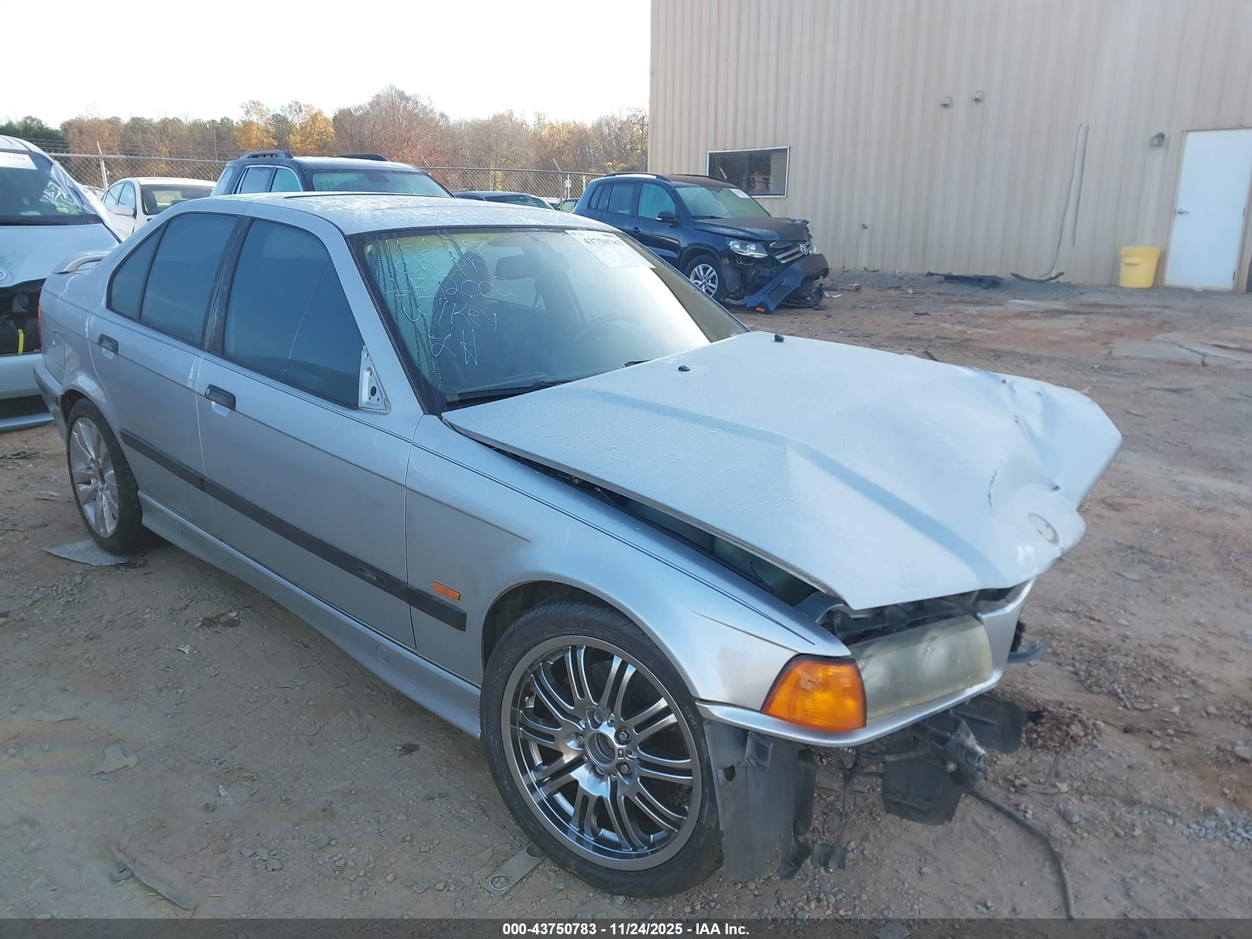 1997 Bmw M3   Silver vin: WBSCD0327VEE12002