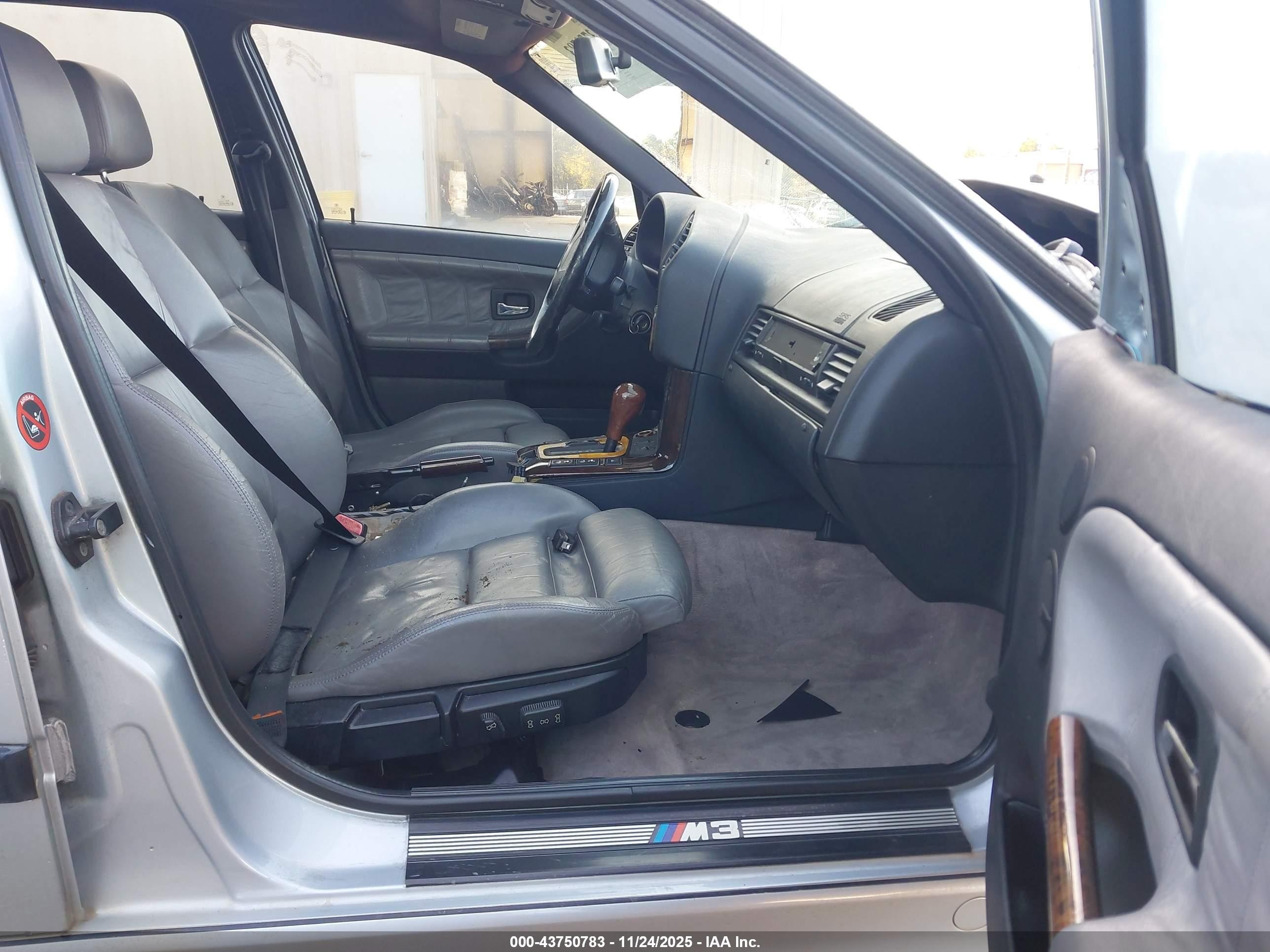 1997 Bmw M3   Silver vin: WBSCD0327VEE12002