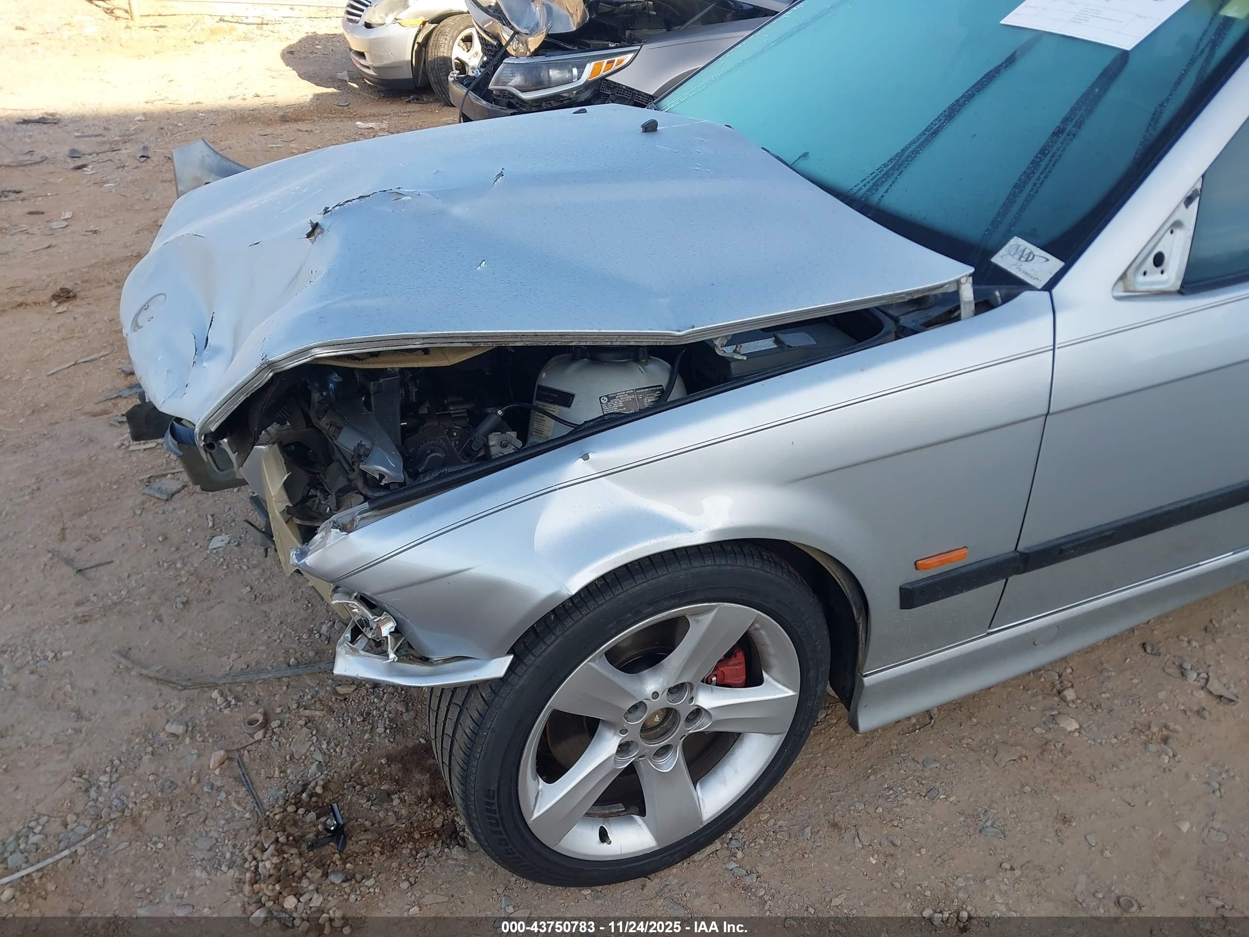 1997 Bmw M3   Silver vin: WBSCD0327VEE12002