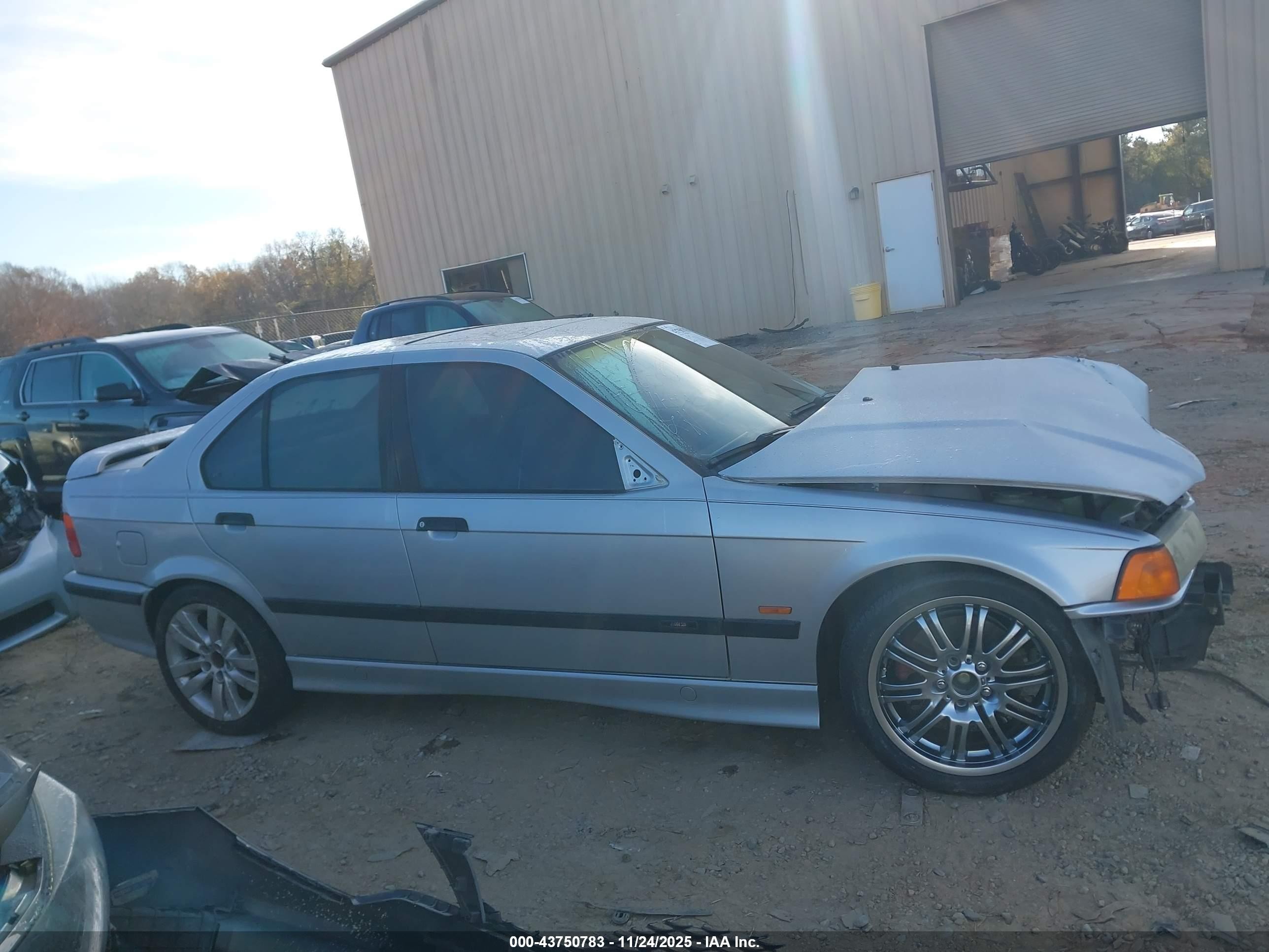 1997 Bmw M3   Silver vin: WBSCD0327VEE12002