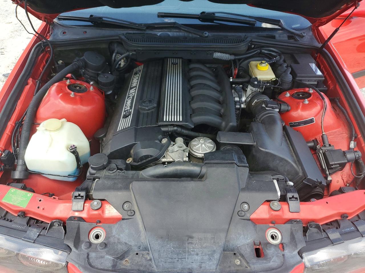 1997 Bmw M3 Automatic Red vin: WBSCD0328VEE10310