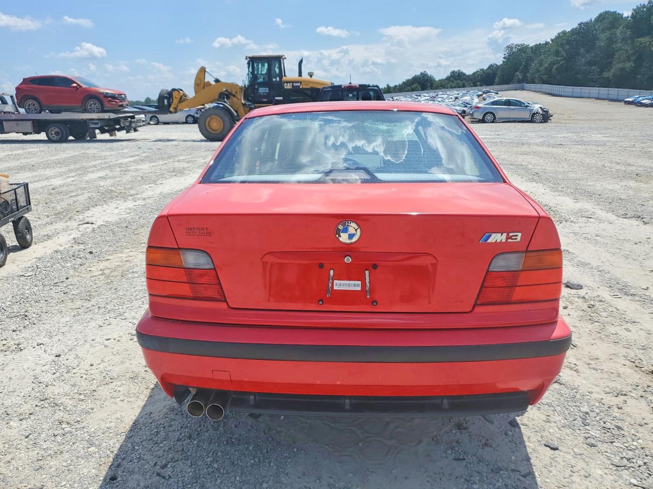 1997 Bmw M3 Automatic Red vin: WBSCD0328VEE10310