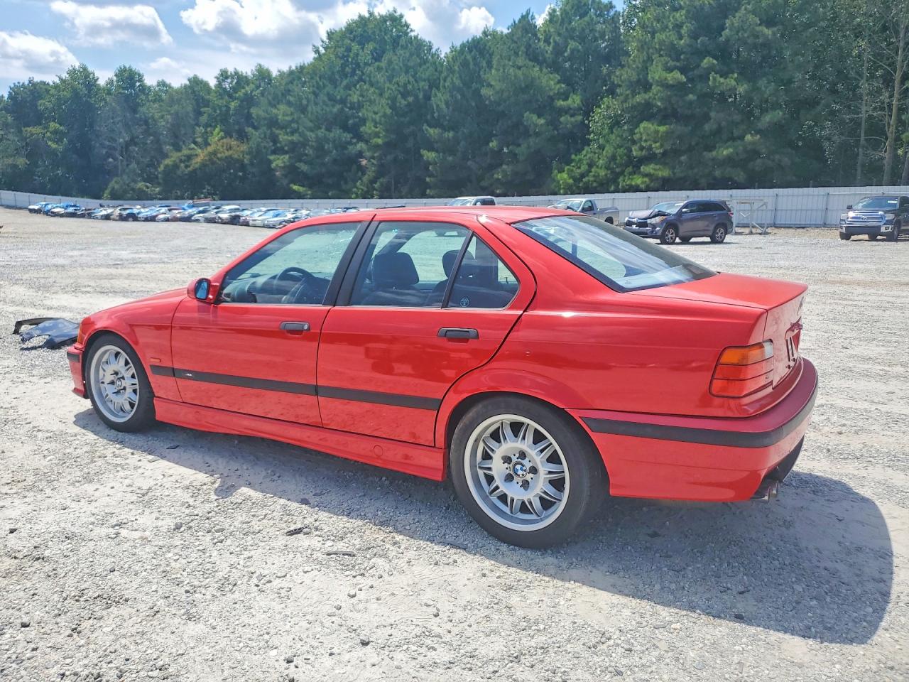 1997 Bmw M3 Automatic Red vin: WBSCD0328VEE10310