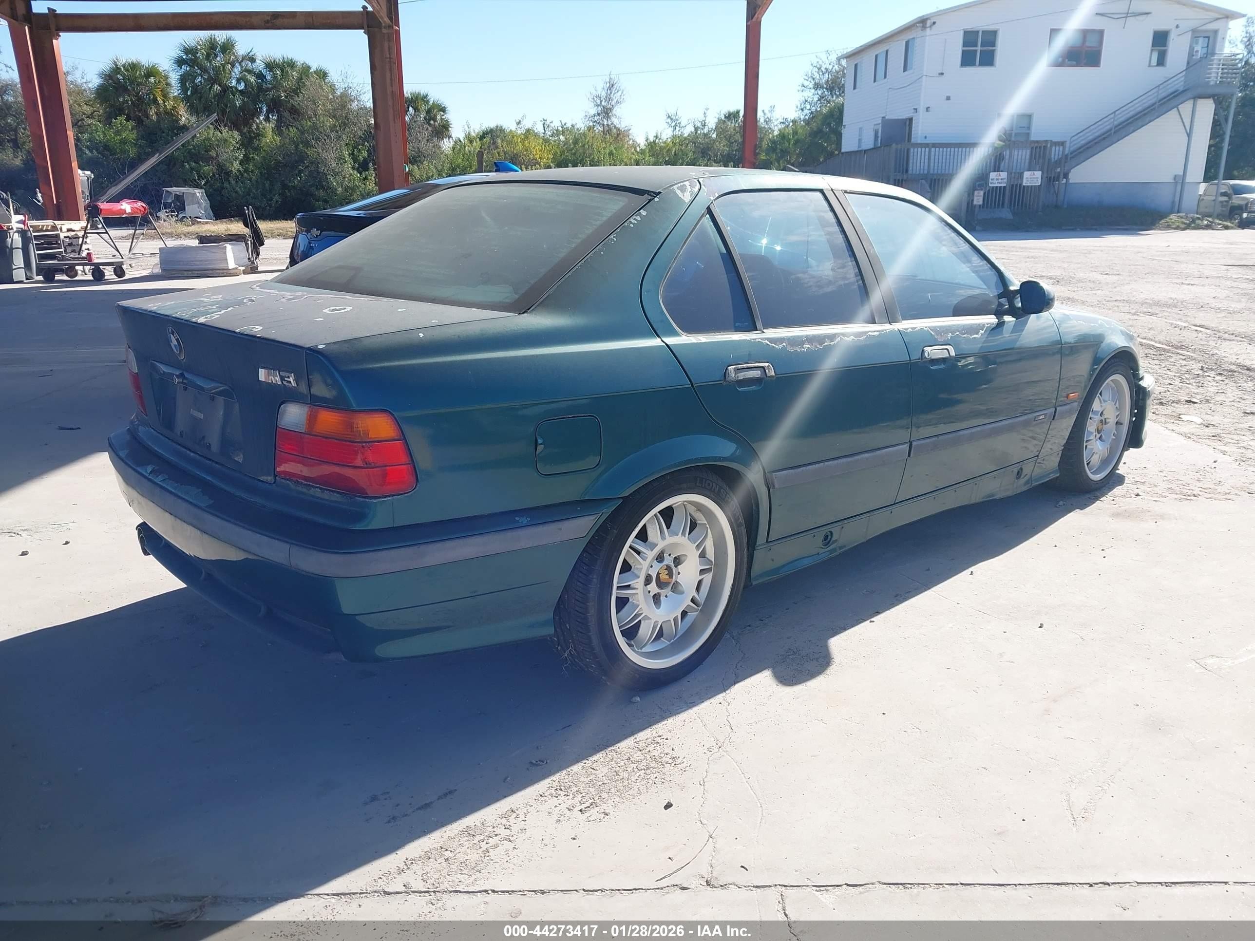 1997 Bmw M3   Зеленый vin: WBSCD0329VEE11417