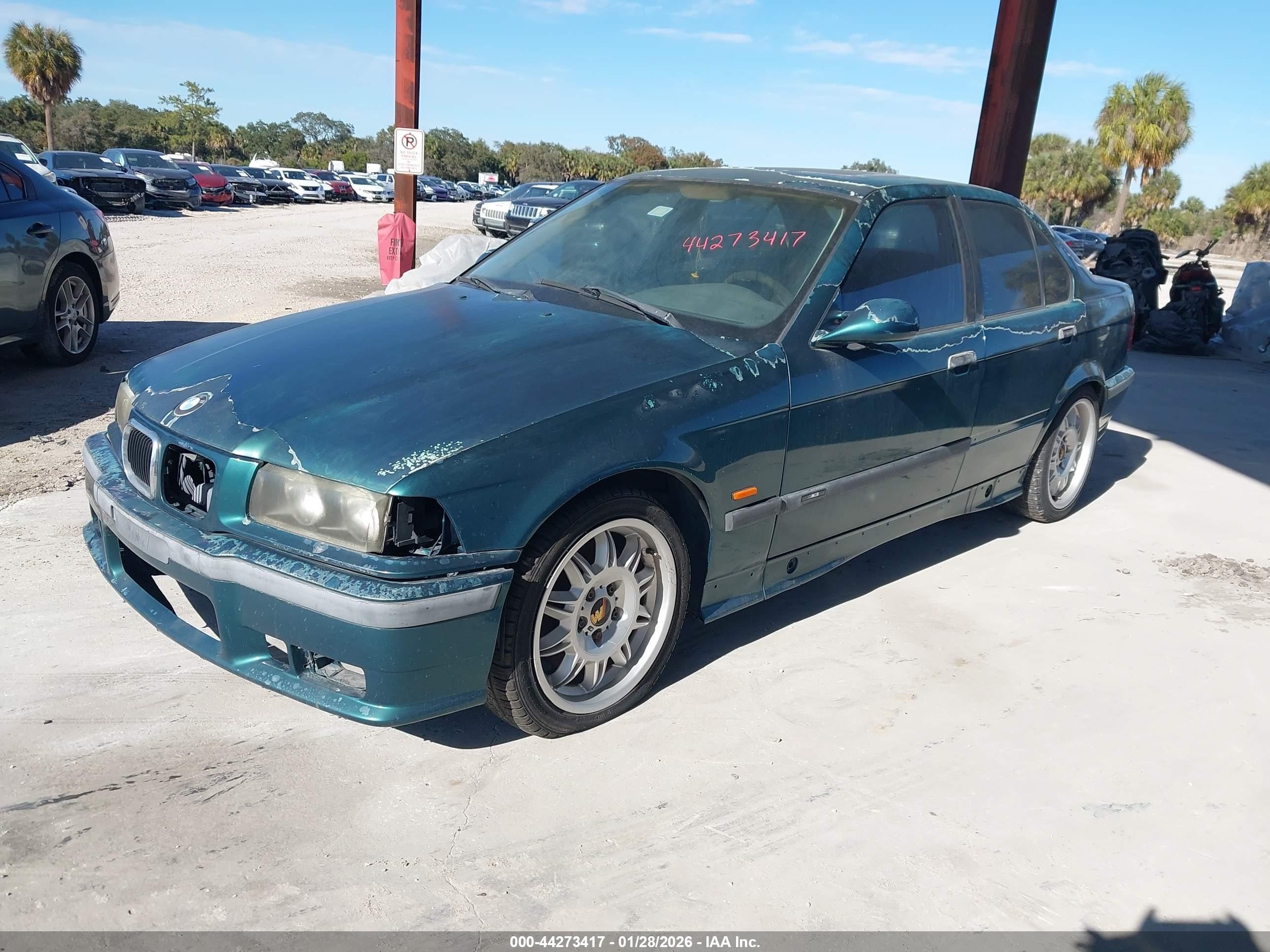 1997 Bmw M3   Зеленый vin: WBSCD0329VEE11417