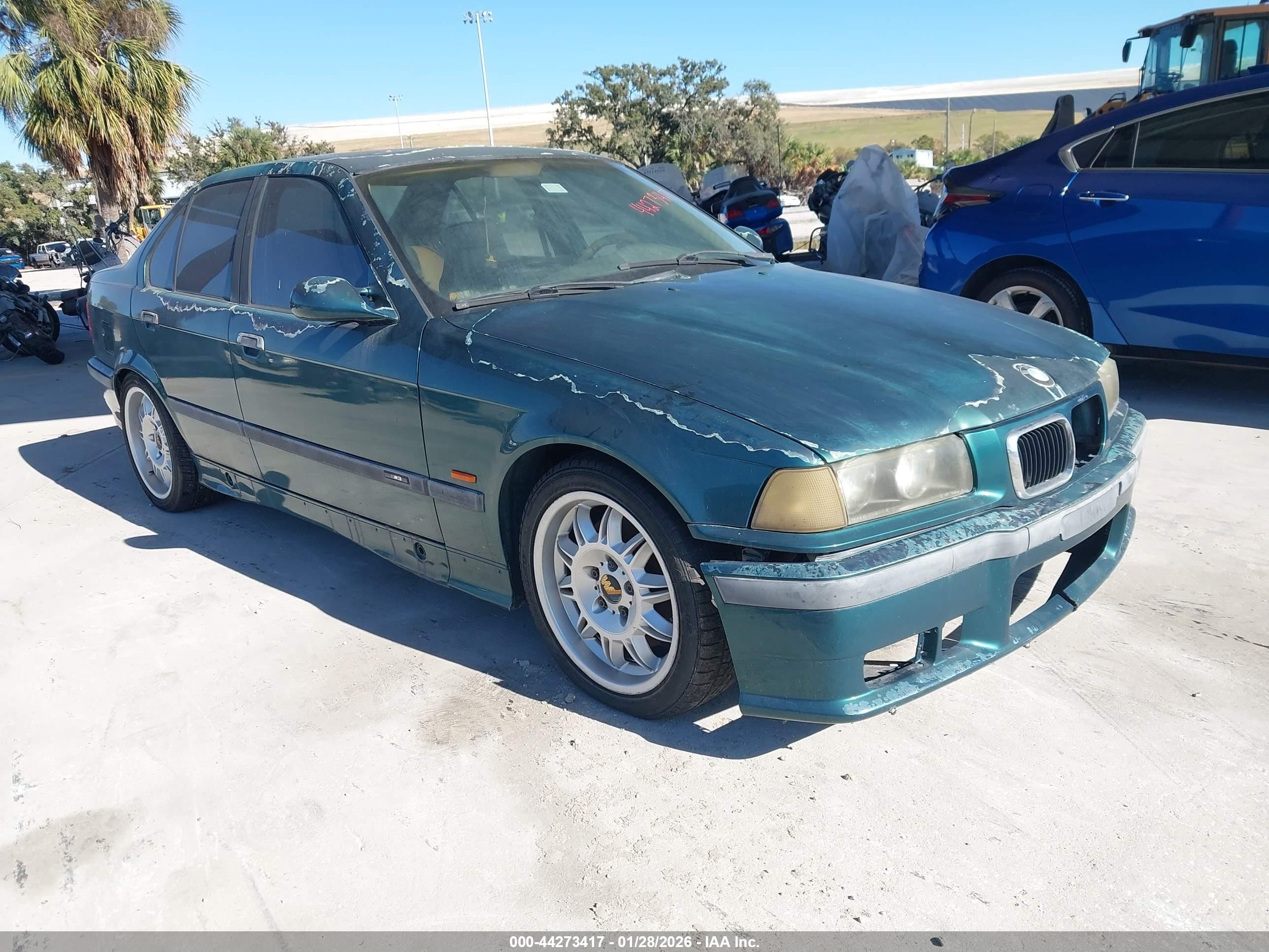 1997 Bmw M3   Зеленый vin: WBSCD0329VEE11417