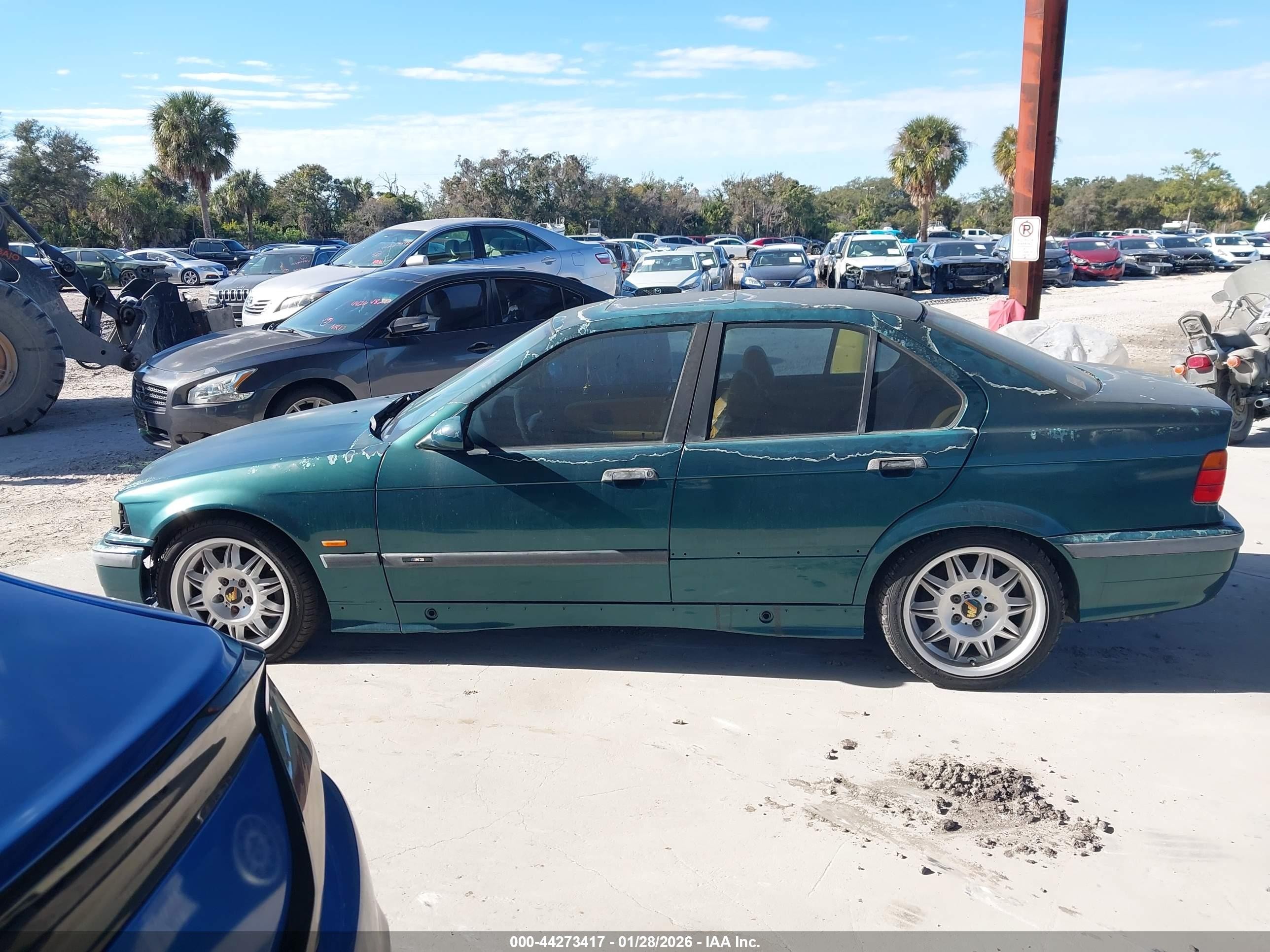 1997 Bmw M3   Зеленый vin: WBSCD0329VEE11417