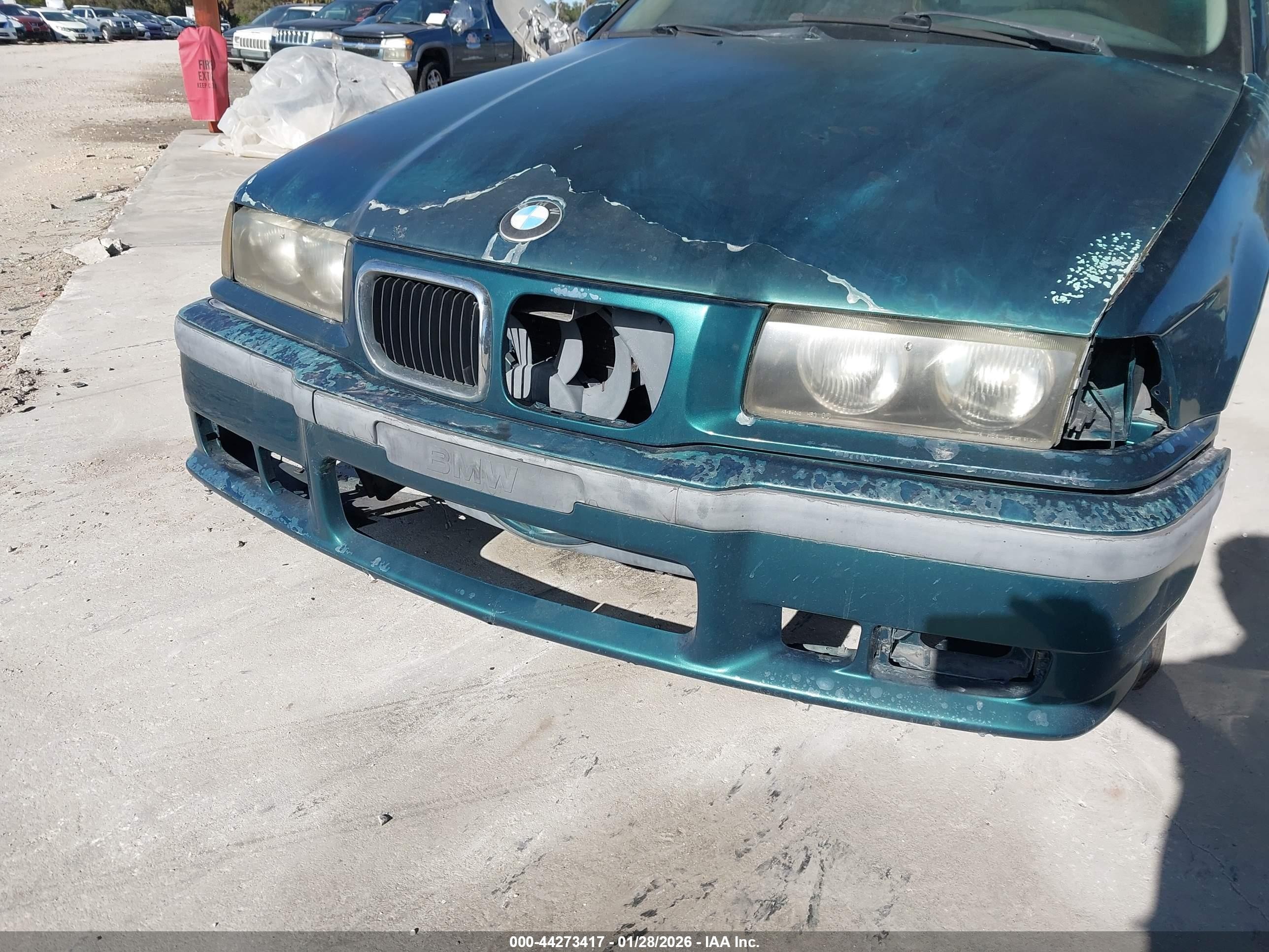 1997 Bmw M3   Зеленый vin: WBSCD0329VEE11417