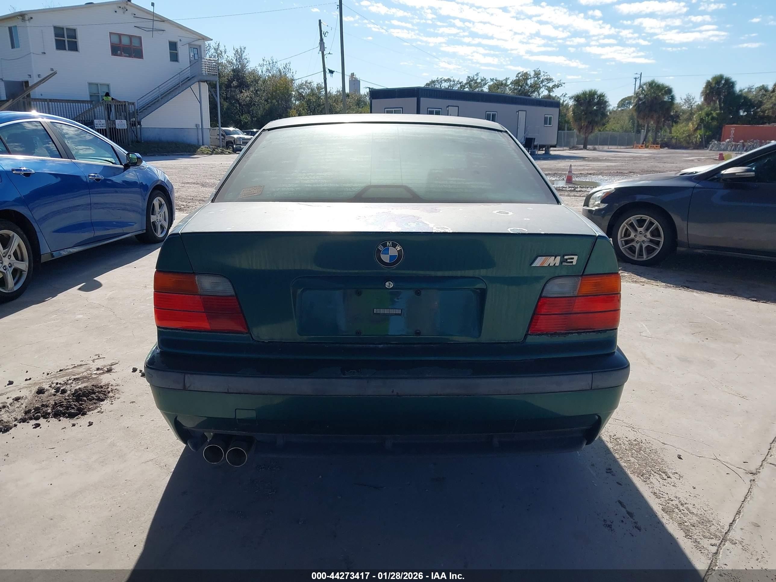 1997 Bmw M3   Зеленый vin: WBSCD0329VEE11417