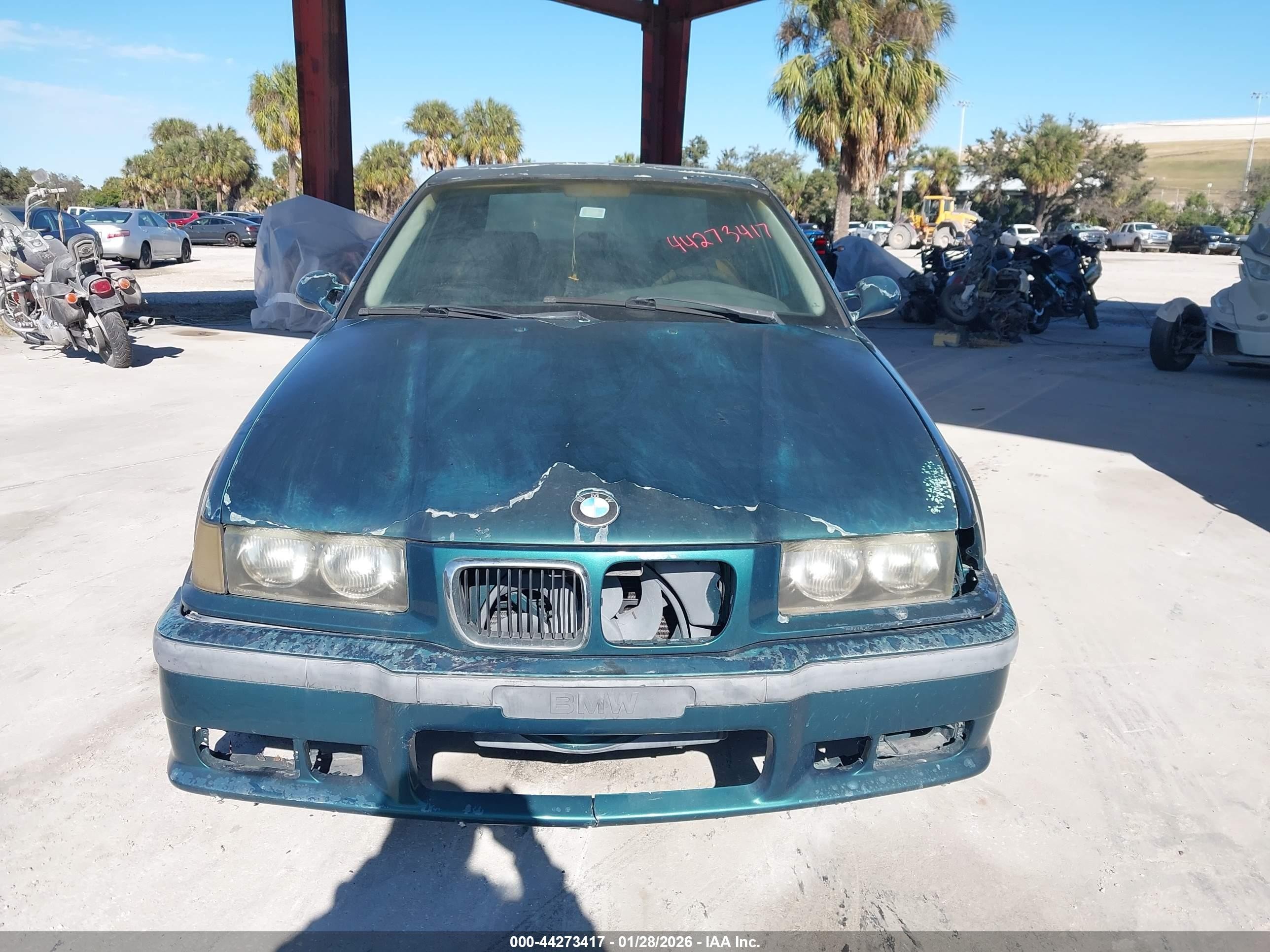 1997 Bmw M3   Зеленый vin: WBSCD0329VEE11417