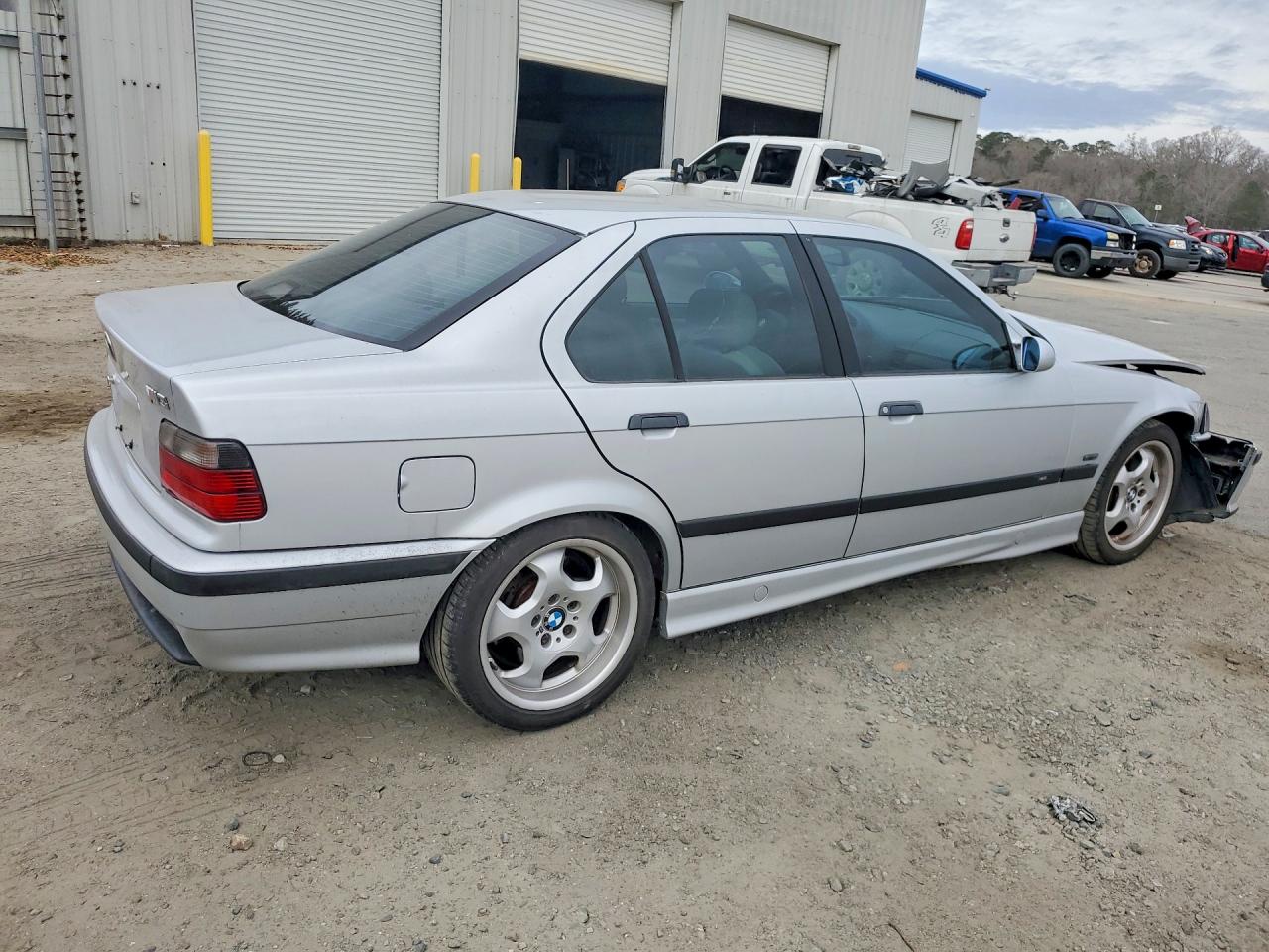 1998 Bmw M3 Automatic Silver vin: WBSCD0329WEE13959