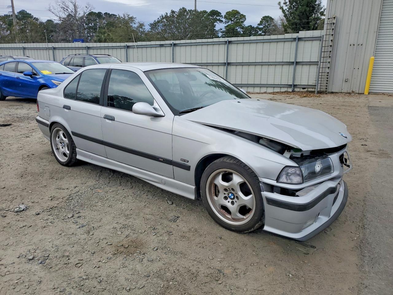 1998 Bmw M3 Automatic Silver vin: WBSCD0329WEE13959