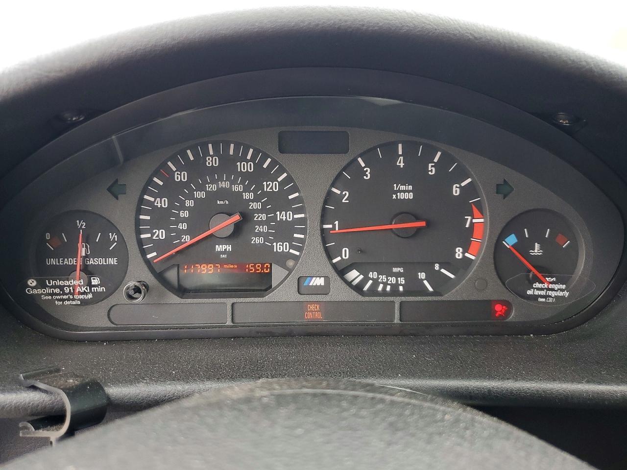 1998 Bmw M3 Automatic Silver vin: WBSCD0329WEE13959