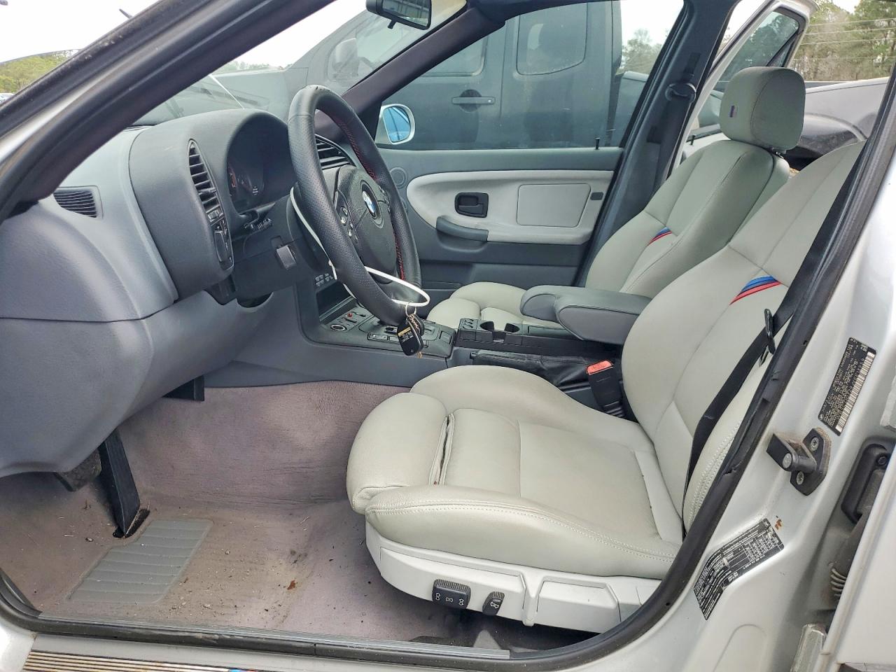 1998 Bmw M3 Automatic Silver vin: WBSCD0329WEE13959