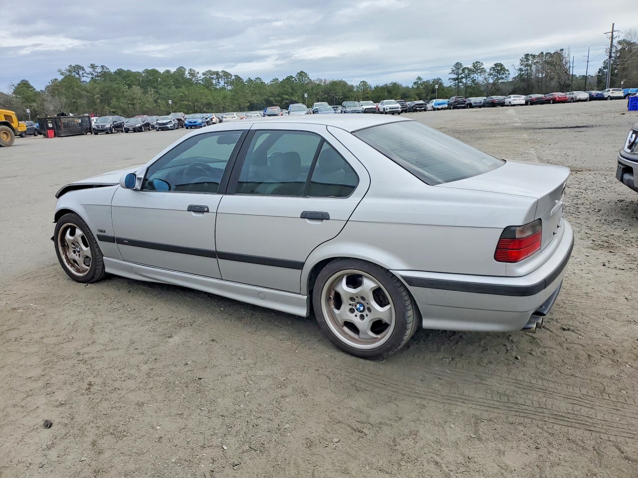 1998 Bmw M3 Automatic Silver vin: WBSCD0329WEE13959