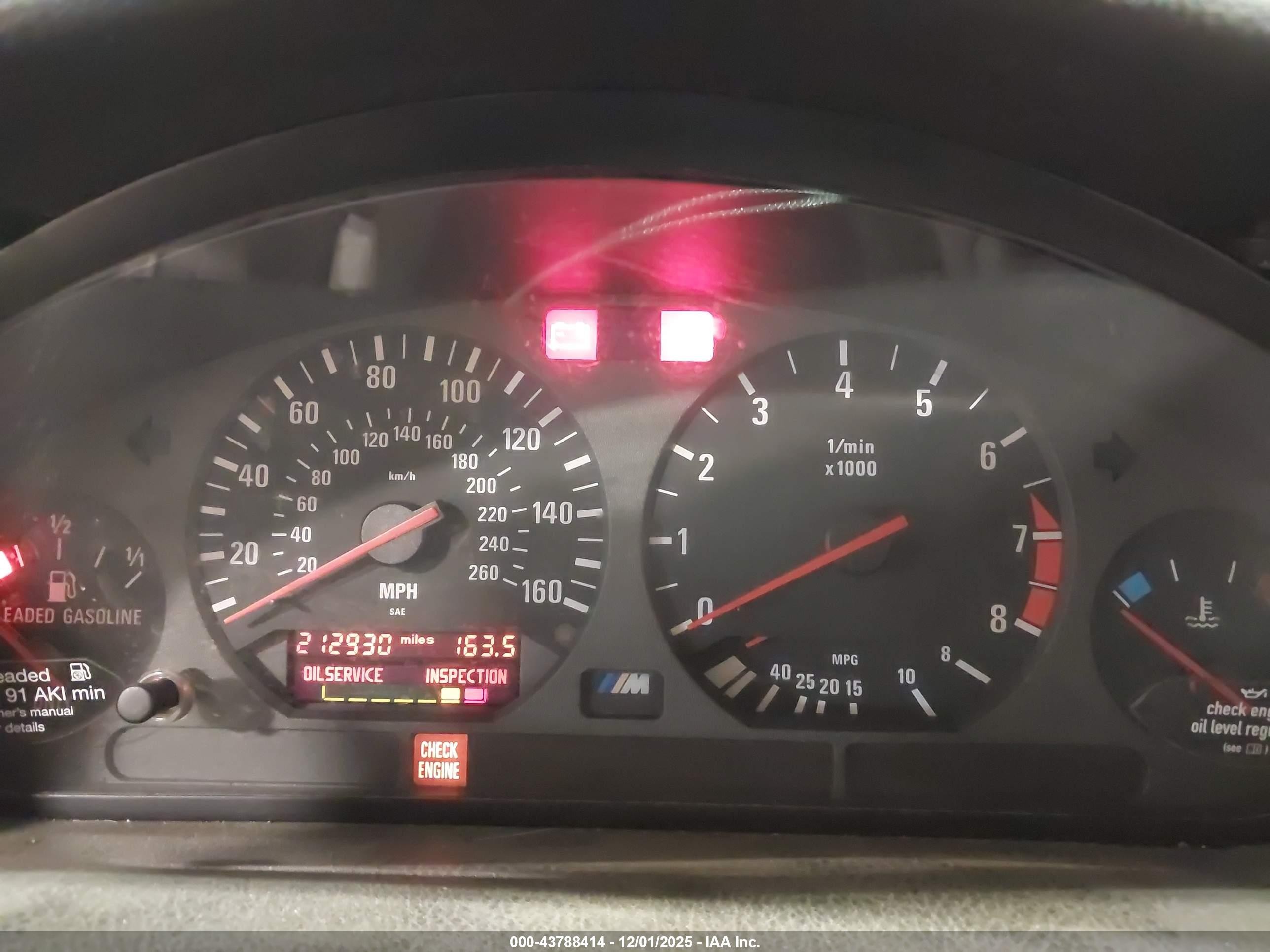 1998 Bmw M3   Red vin: WBSCD9320WEE08539