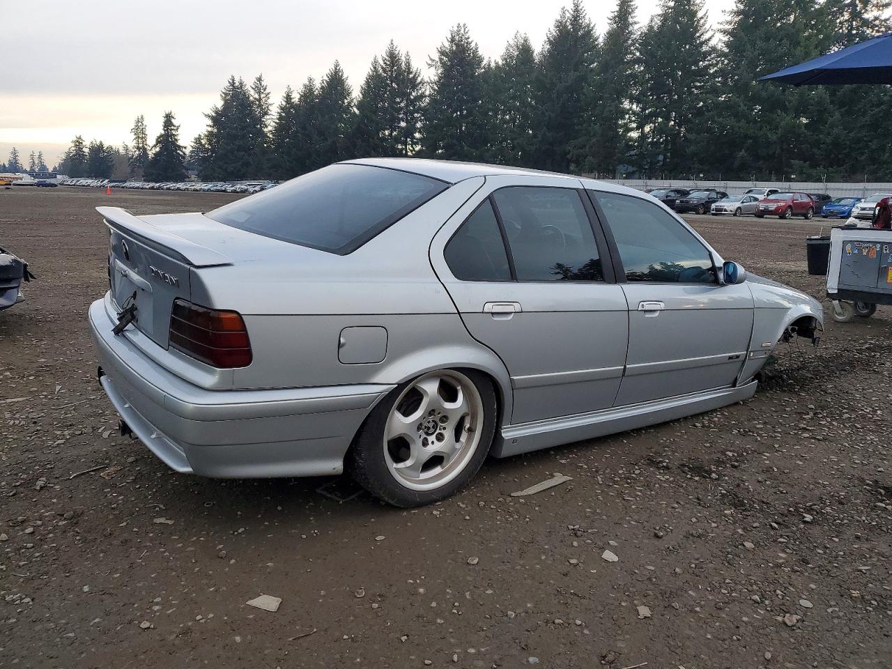 1997 Bmw M3 Silver vin: WBSCD9324VEE06257