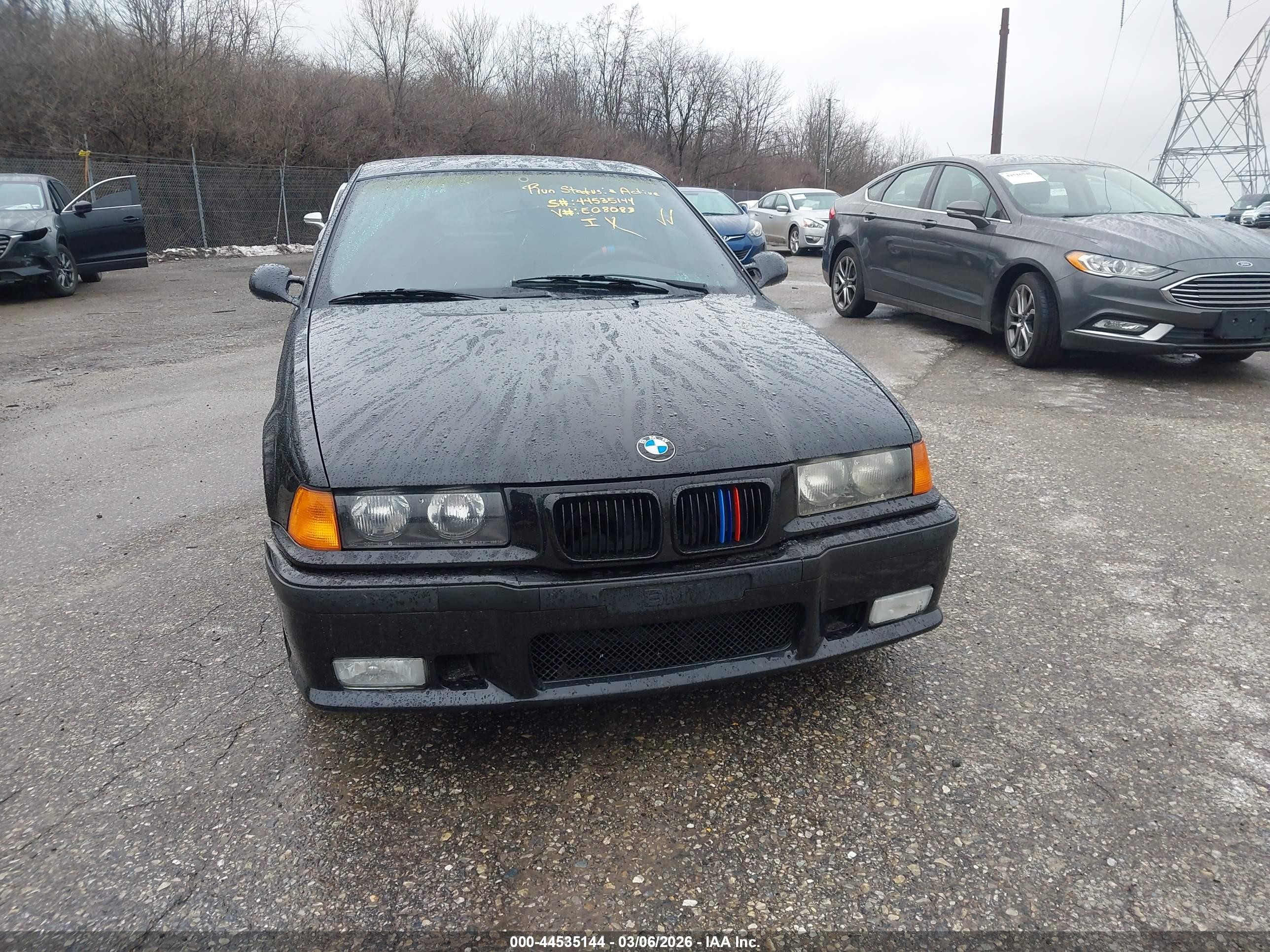 1998 Bmw M3   Black vin: WBSCD9325WEE08083