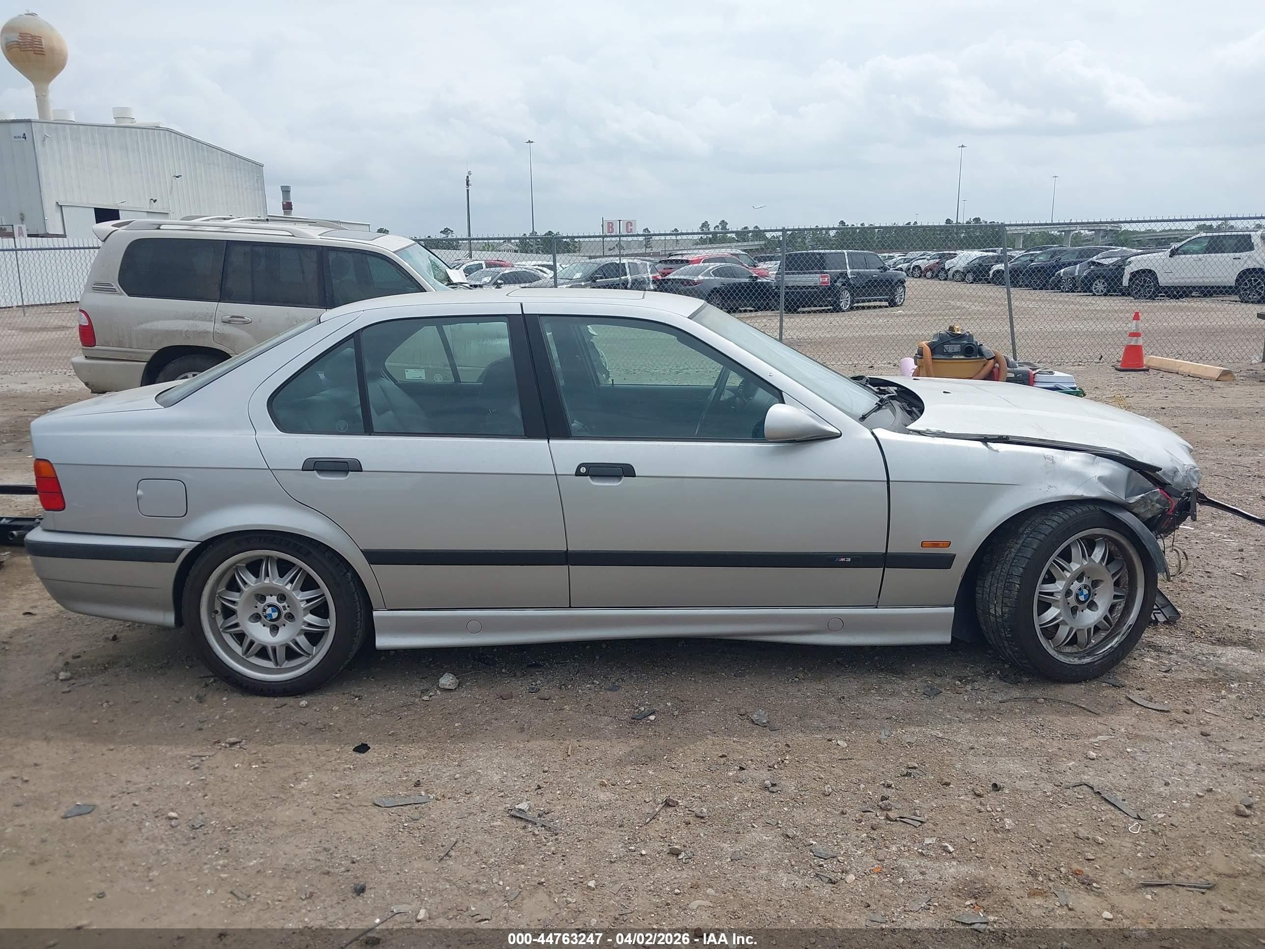 1998 Bmw M3 Gray vin: WBSCD9326WEE09176