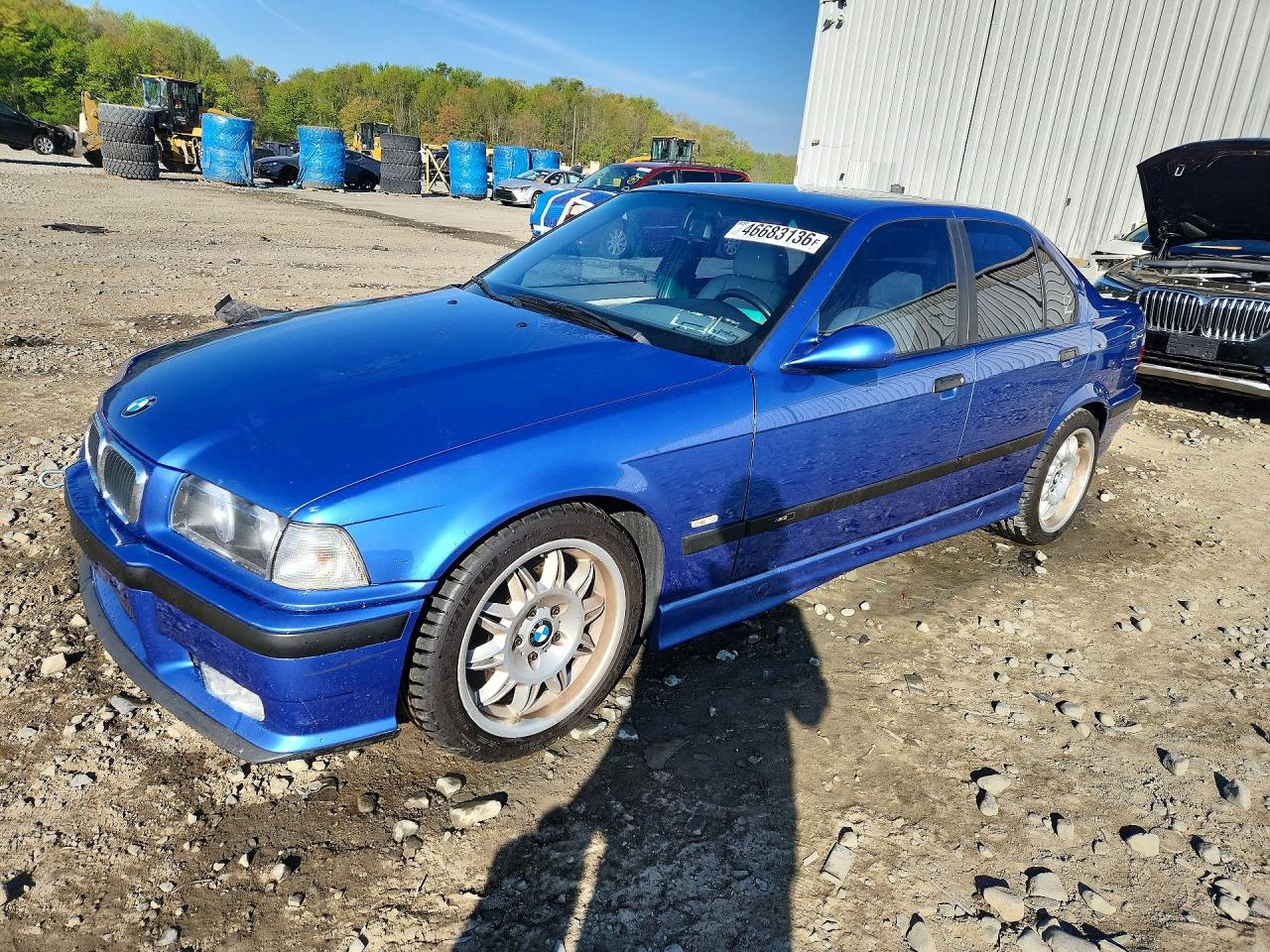 1997 Bmw M3 Blue vin: WBSCD9328VEE06133