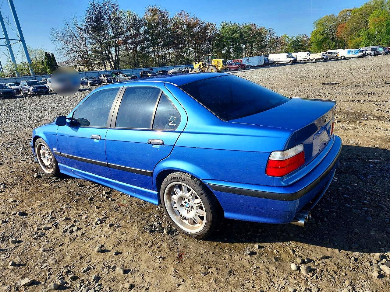 1997 Bmw M3 Blue vin: WBSCD9328VEE06133