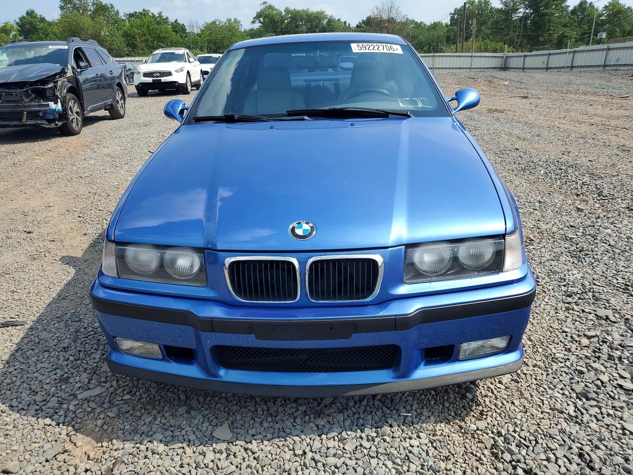 1997 Bmw M3 Синий vin: WBSCD9328VEE06133
