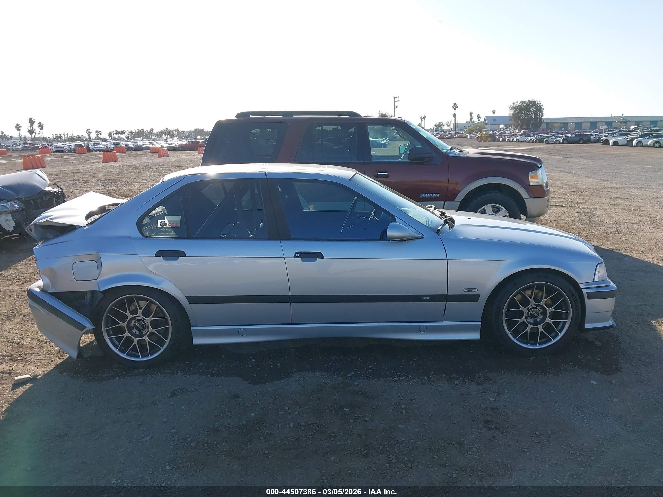 1997 Bmw M3   Silver vin: WBSCD9328VEE06861