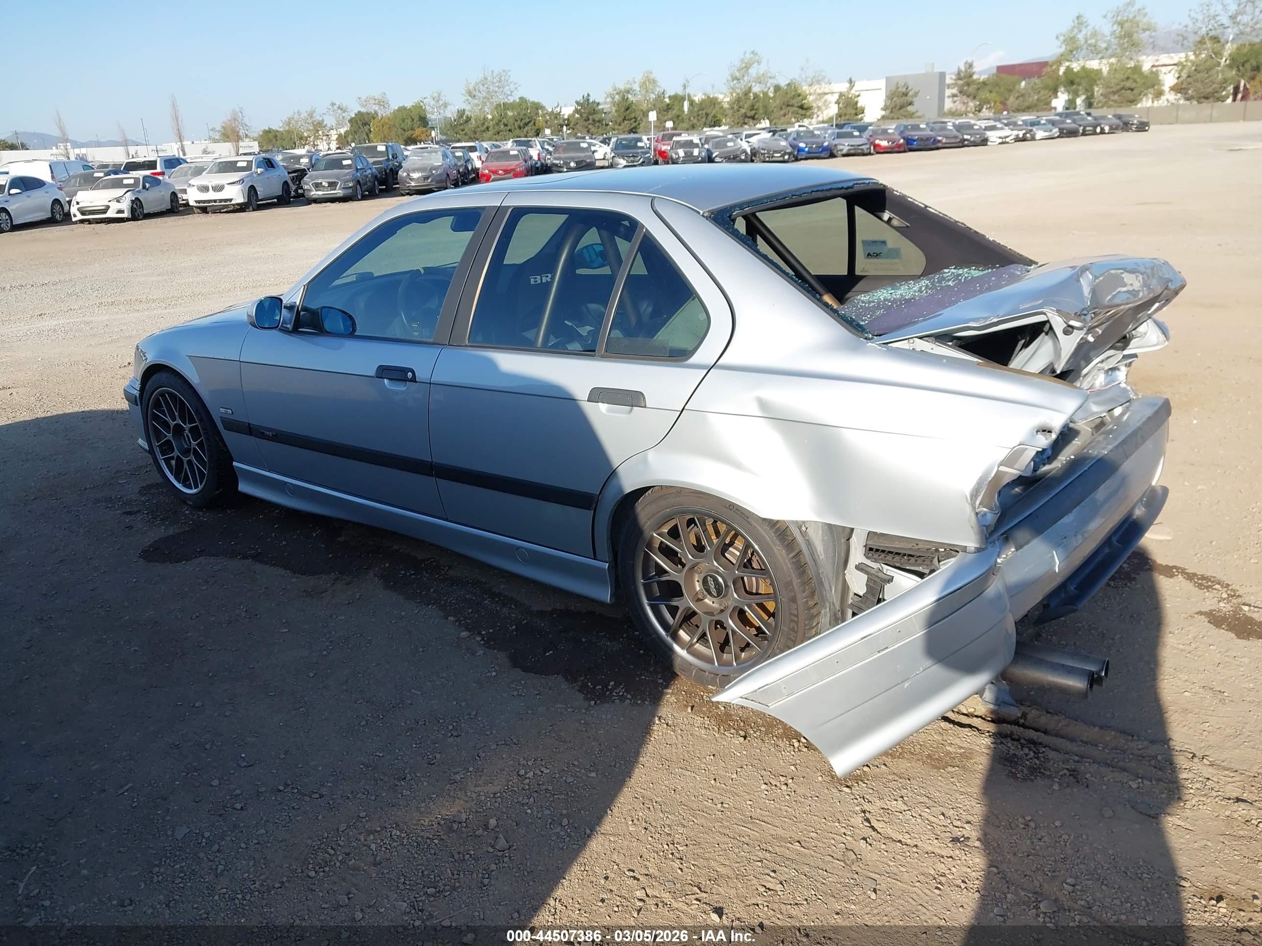 1997 Bmw M3   Silver vin: WBSCD9328VEE06861
