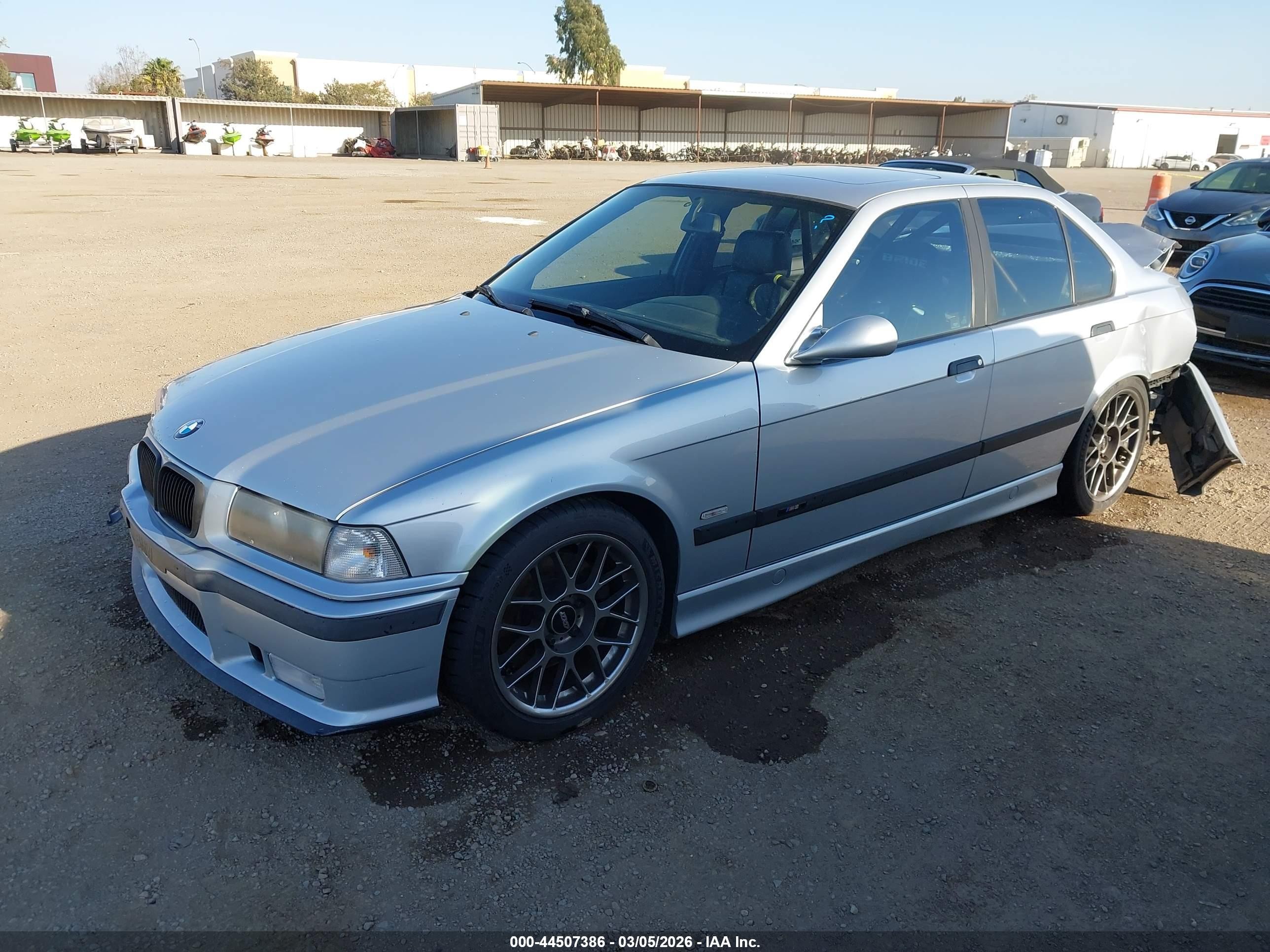 1997 Bmw M3   Silver vin: WBSCD9328VEE06861