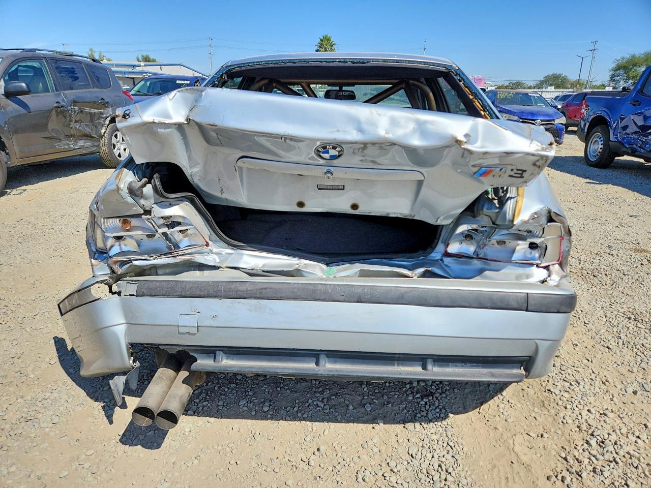 1997 Bmw M3 Silver vin: WBSCD9328VEE06861