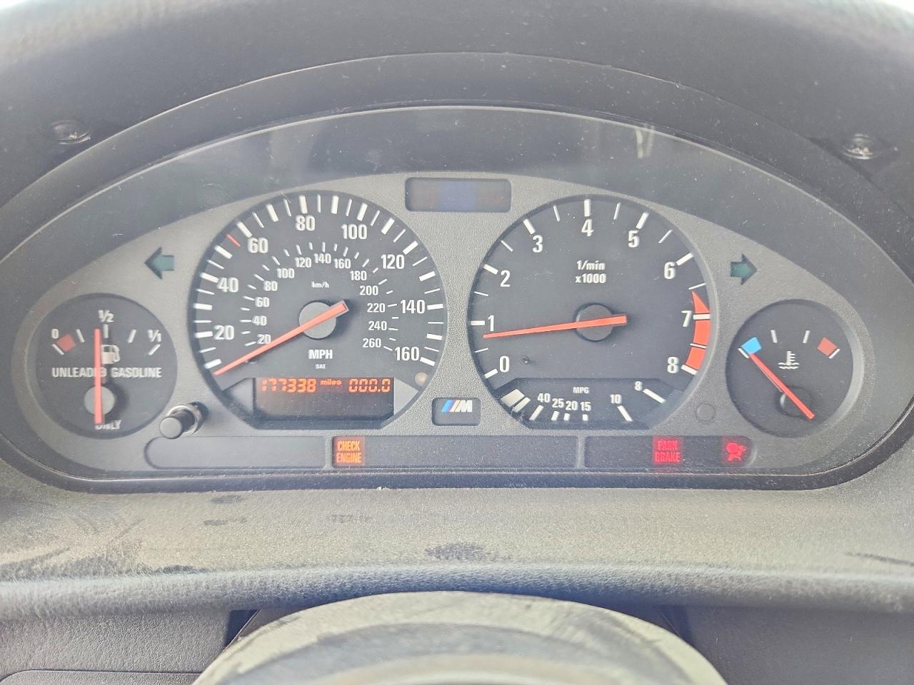 1997 Bmw M3 Silver vin: WBSCD9328VEE06861