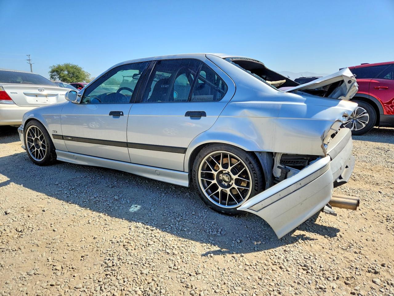 1997 Bmw M3 Silver vin: WBSCD9328VEE06861