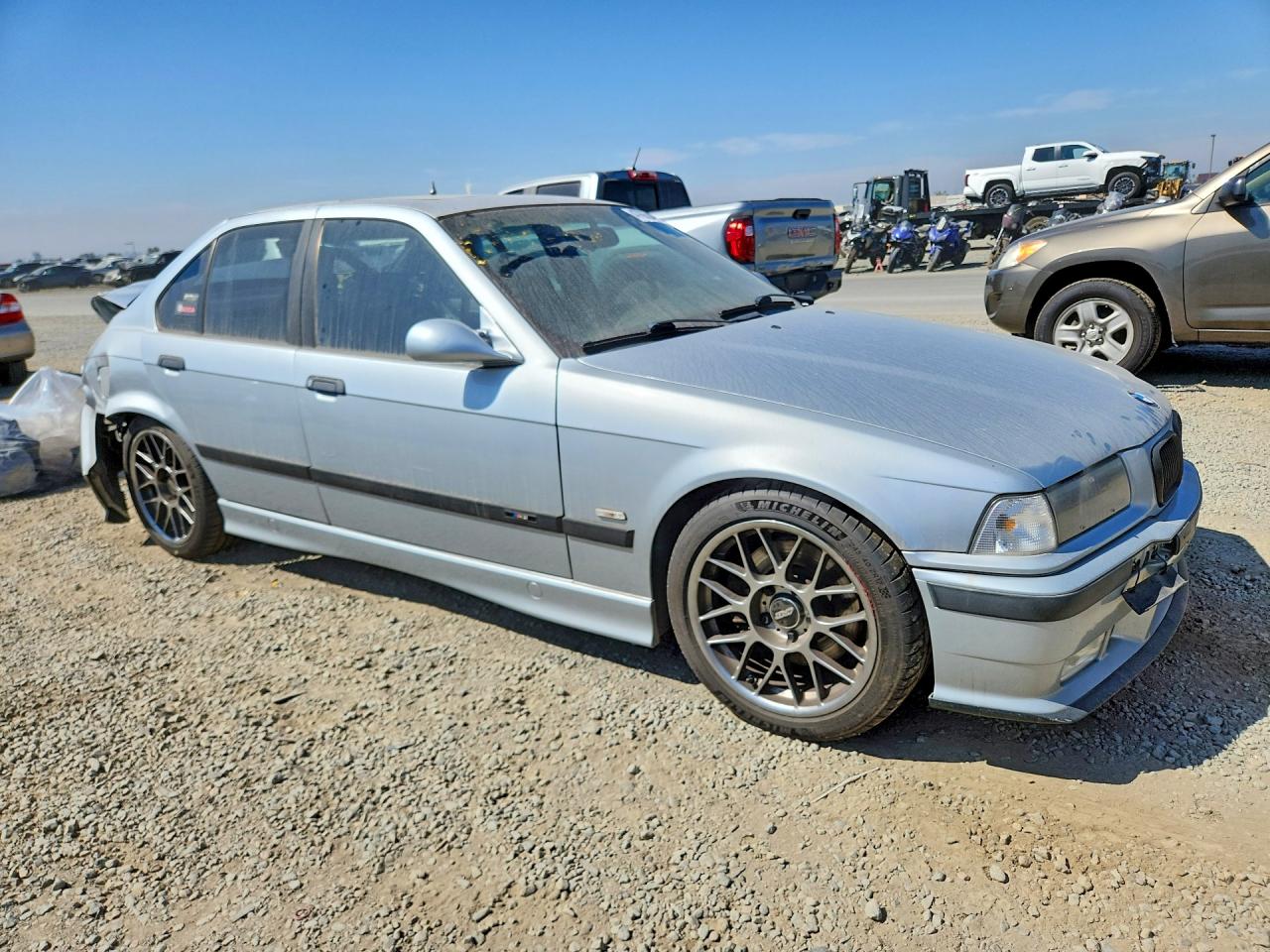 1997 Bmw M3 Silver vin: WBSCD9328VEE06861