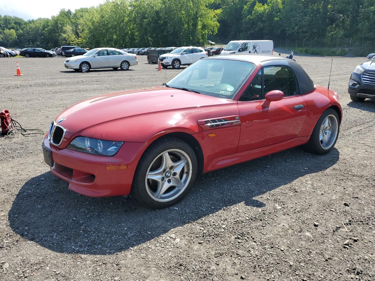 1998 Bmw M Roadster   Red vin: WBSCK9330WLC85075