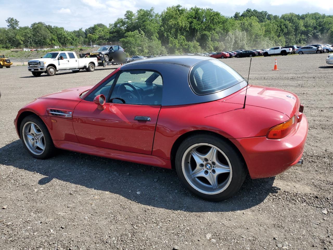 1998 Bmw M Roadster   Red vin: WBSCK9330WLC85075