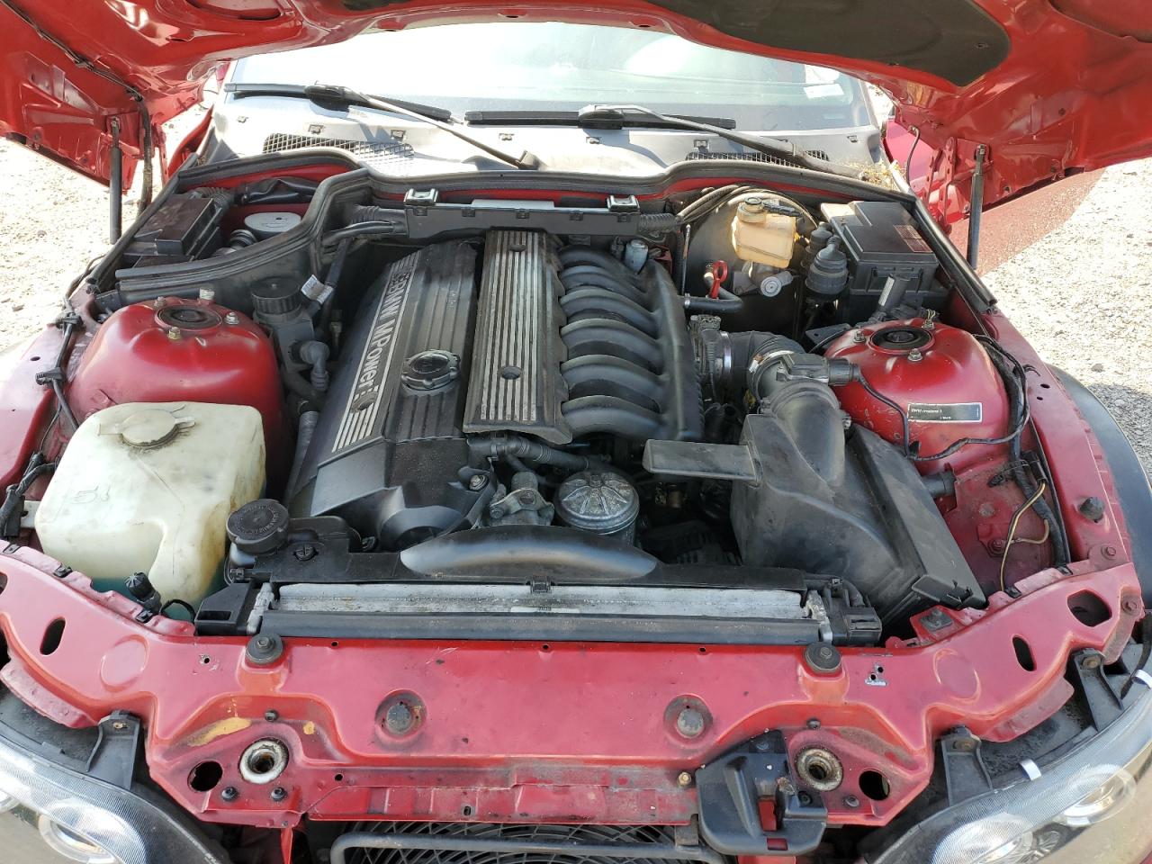 1998 Bmw M Roadster   Red vin: WBSCK9330WLC85075
