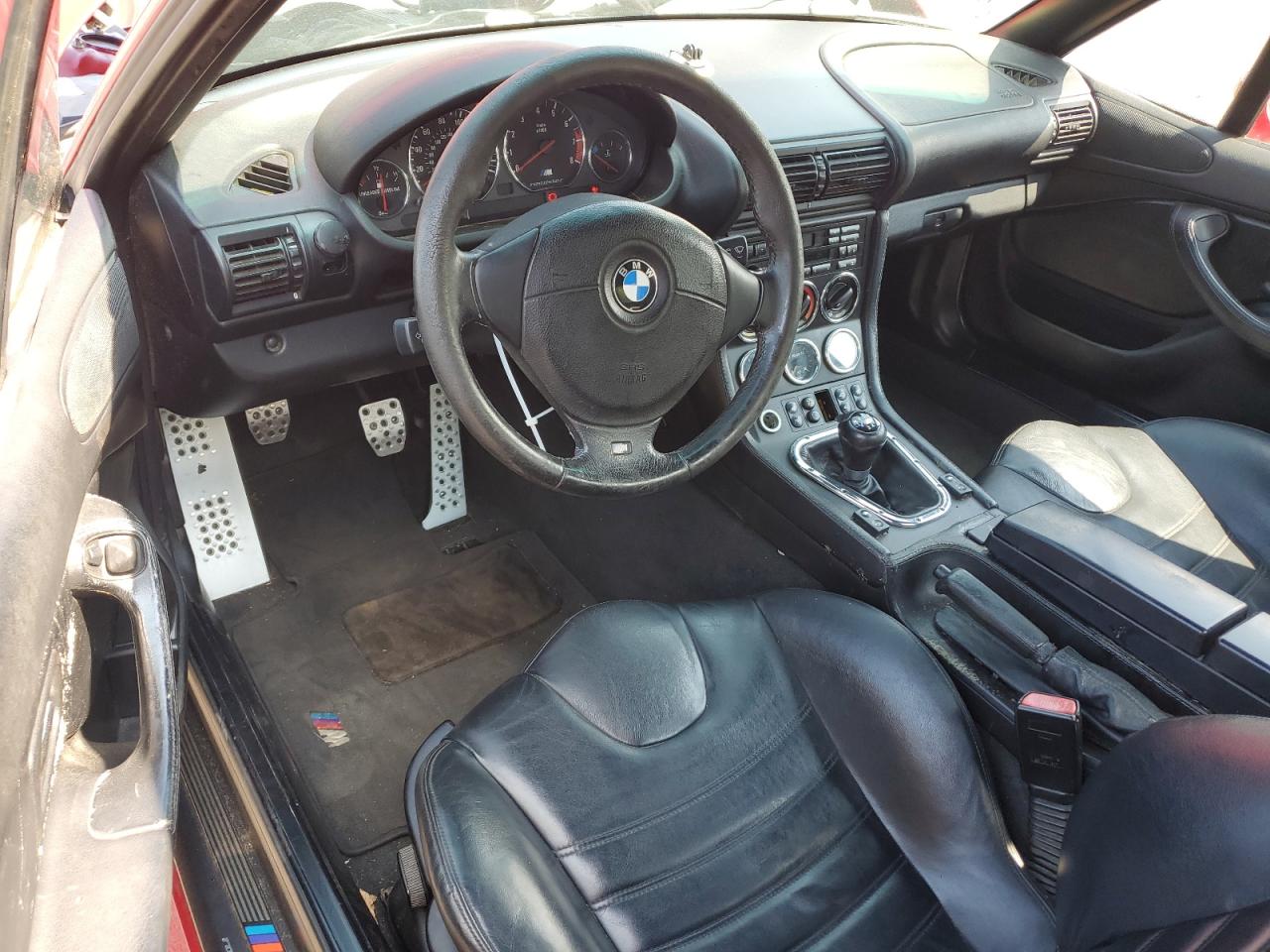 1998 Bmw M Roadster   Red vin: WBSCK9330WLC85075