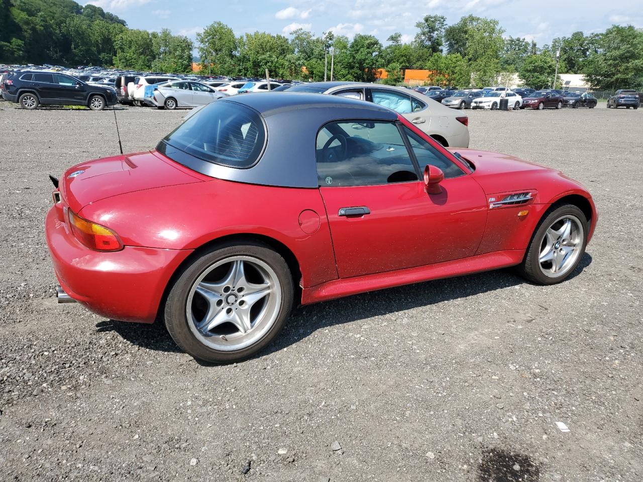 1998 Bmw M Roadster   Red vin: WBSCK9330WLC85075