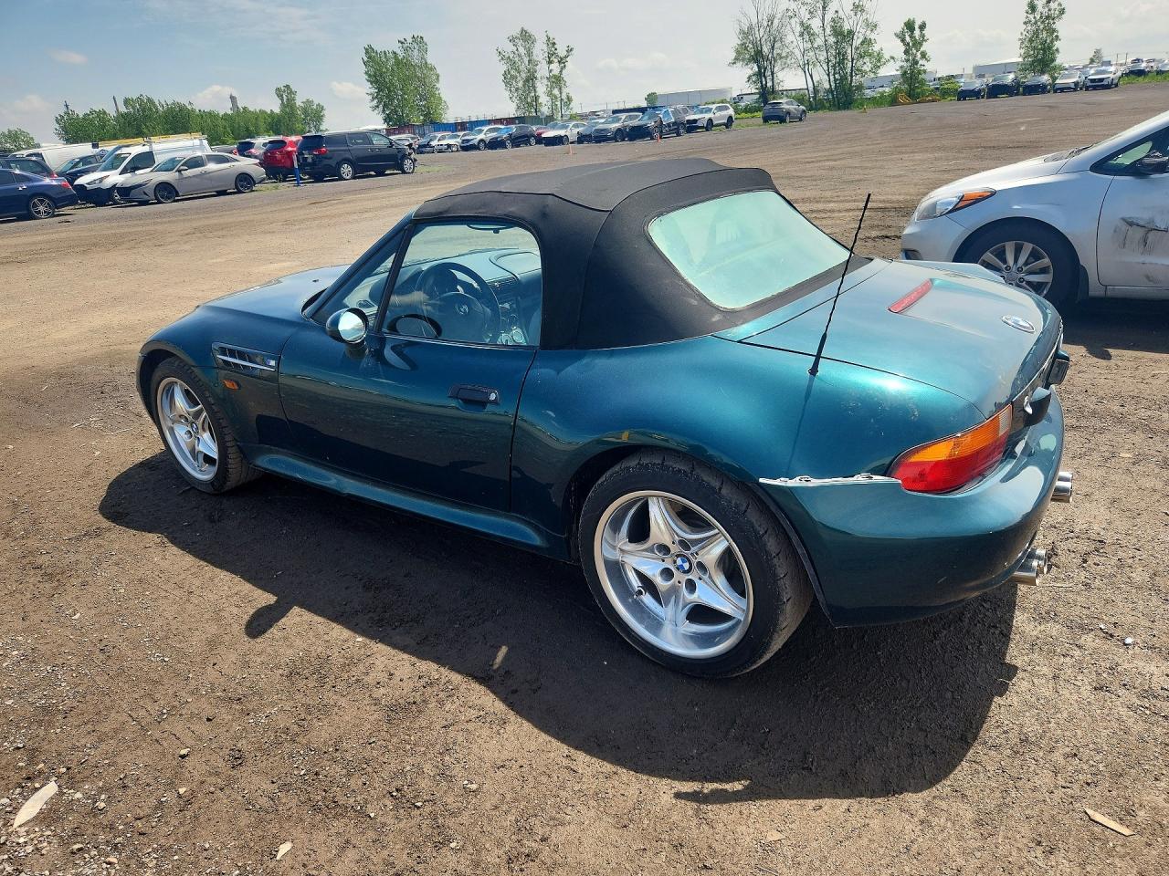 1998 Bmw M Roadster Green vin: WBSCK9330WLC85349