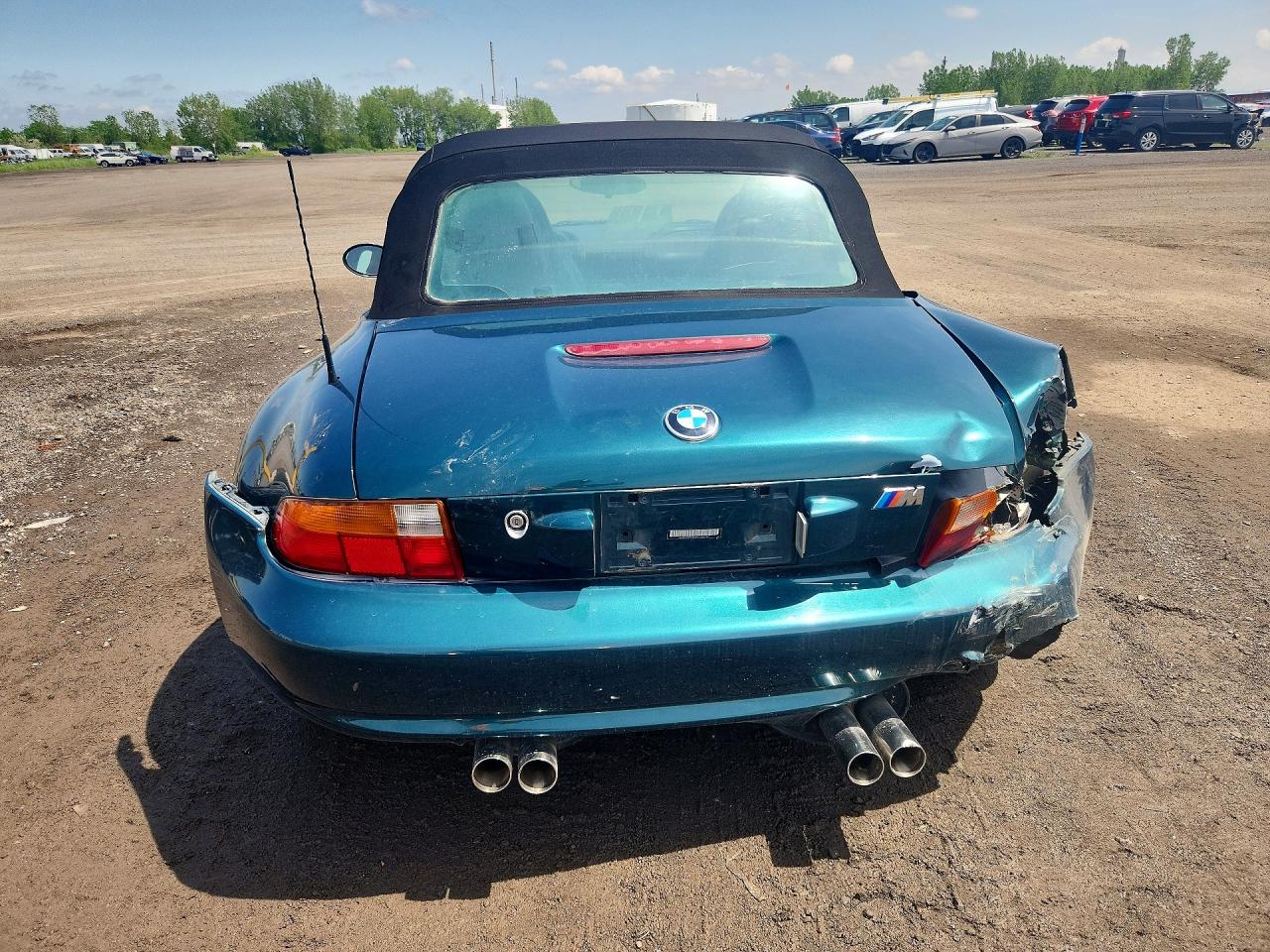 1998 Bmw M Roadster Green vin: WBSCK9330WLC85349