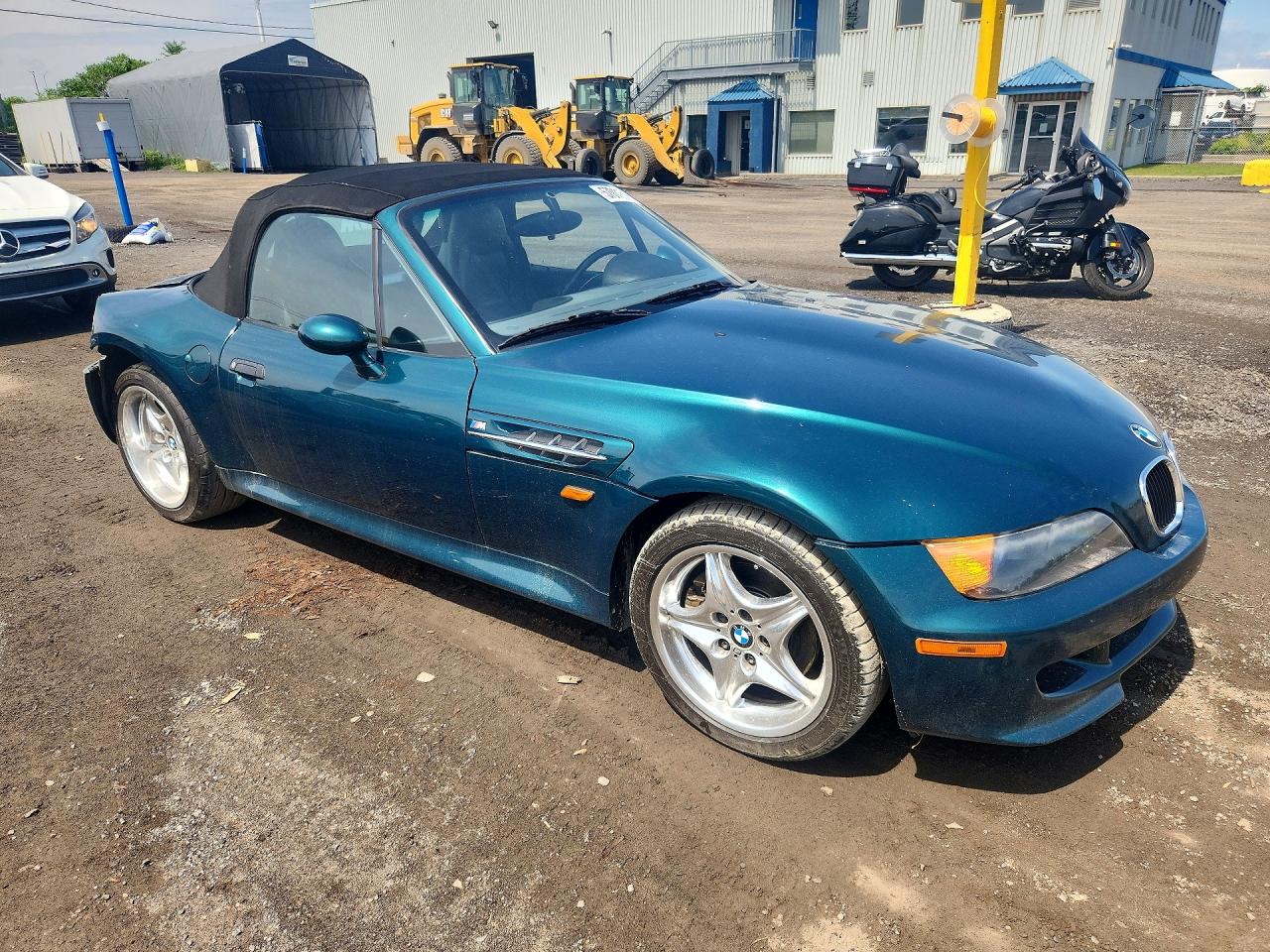1998 Bmw M Roadster Green vin: WBSCK9330WLC85349