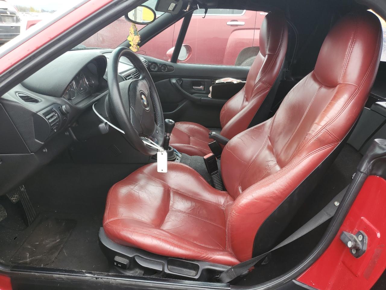 1998 Bmw M Roadster Красный vin: WBSCK9330WLC87084