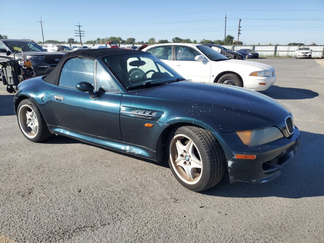1998 Bmw M Roadster   Green vin: WBSCK9331WLC85067