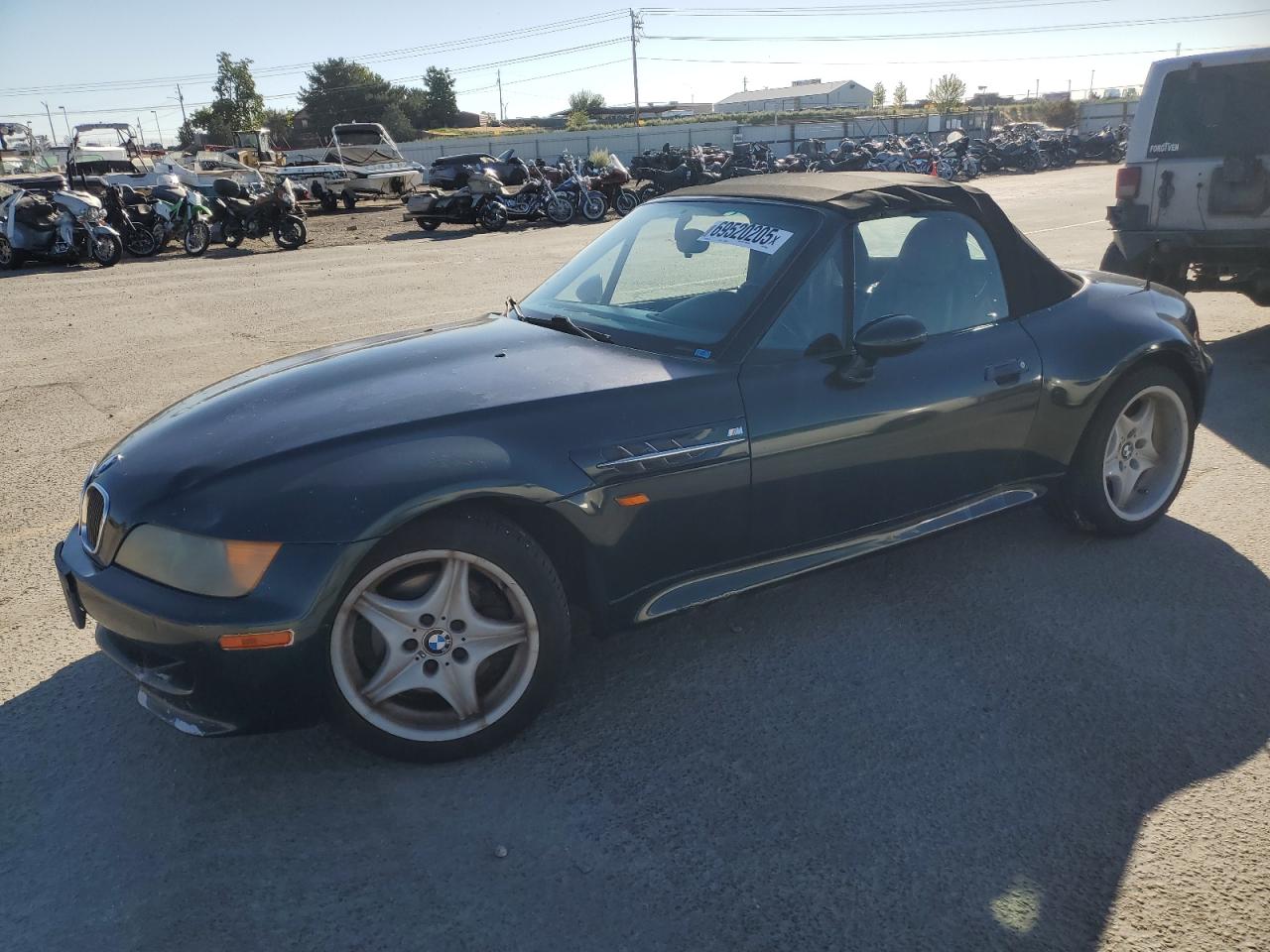 1998 Bmw M Roadster   Green vin: WBSCK9331WLC85067