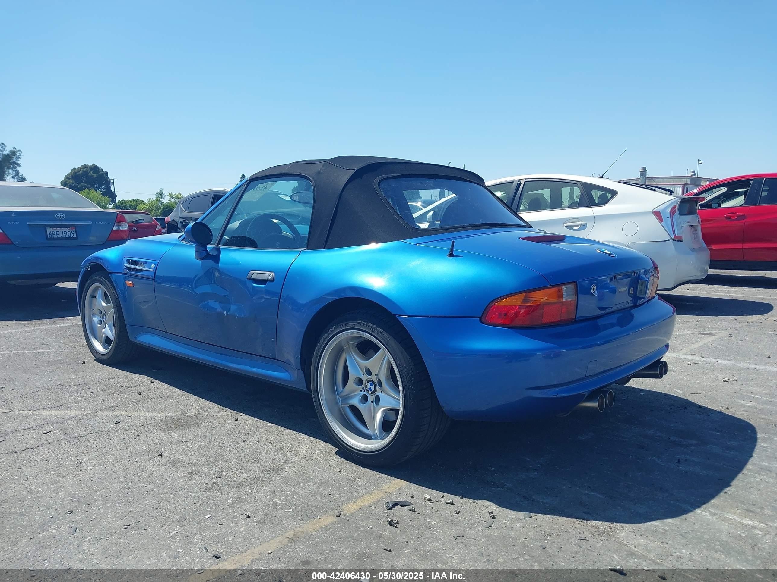 1998 Bmw M   Blue vin: WBSCK9331WLC87563