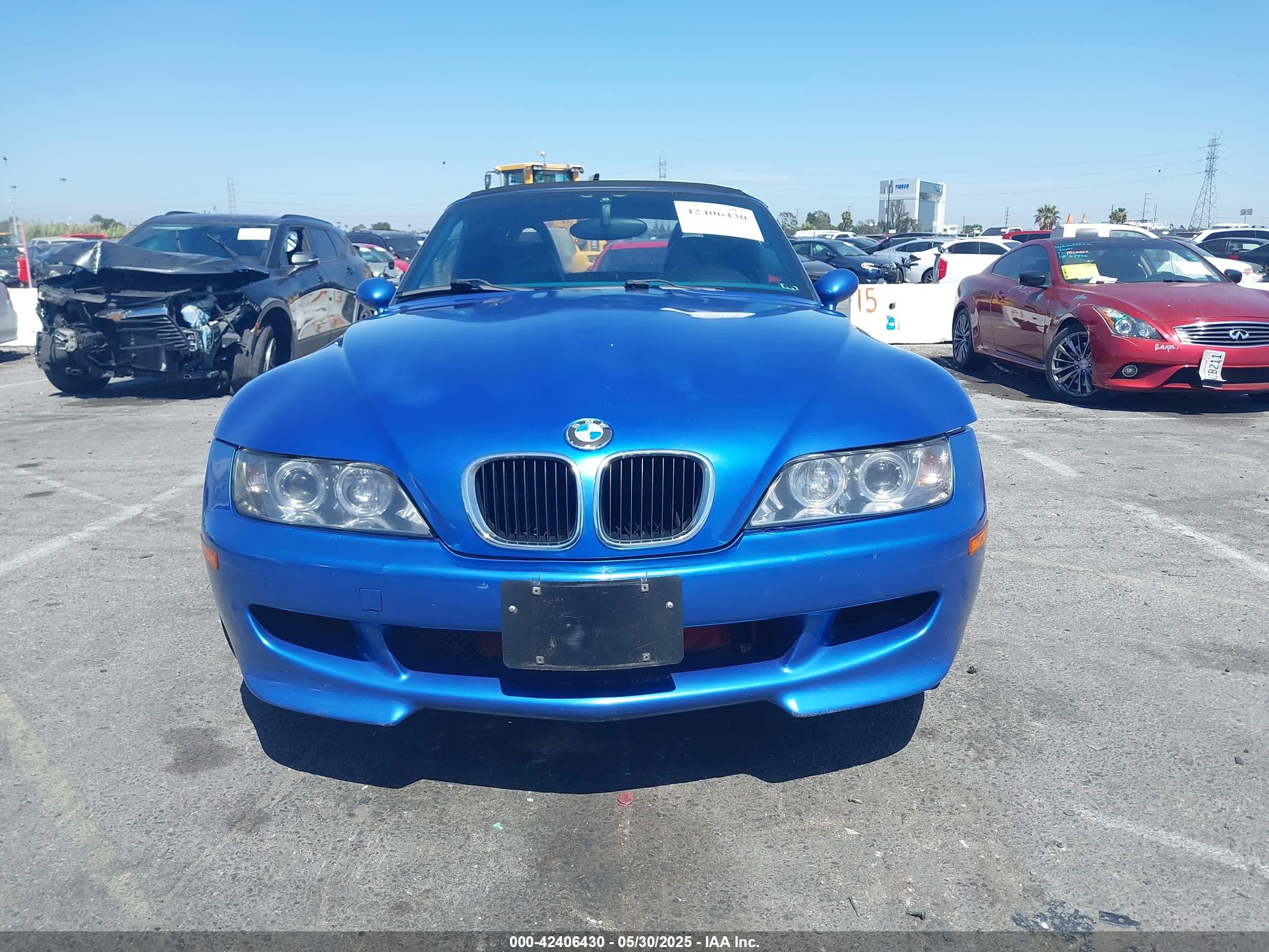 1998 Bmw M   Blue vin: WBSCK9331WLC87563