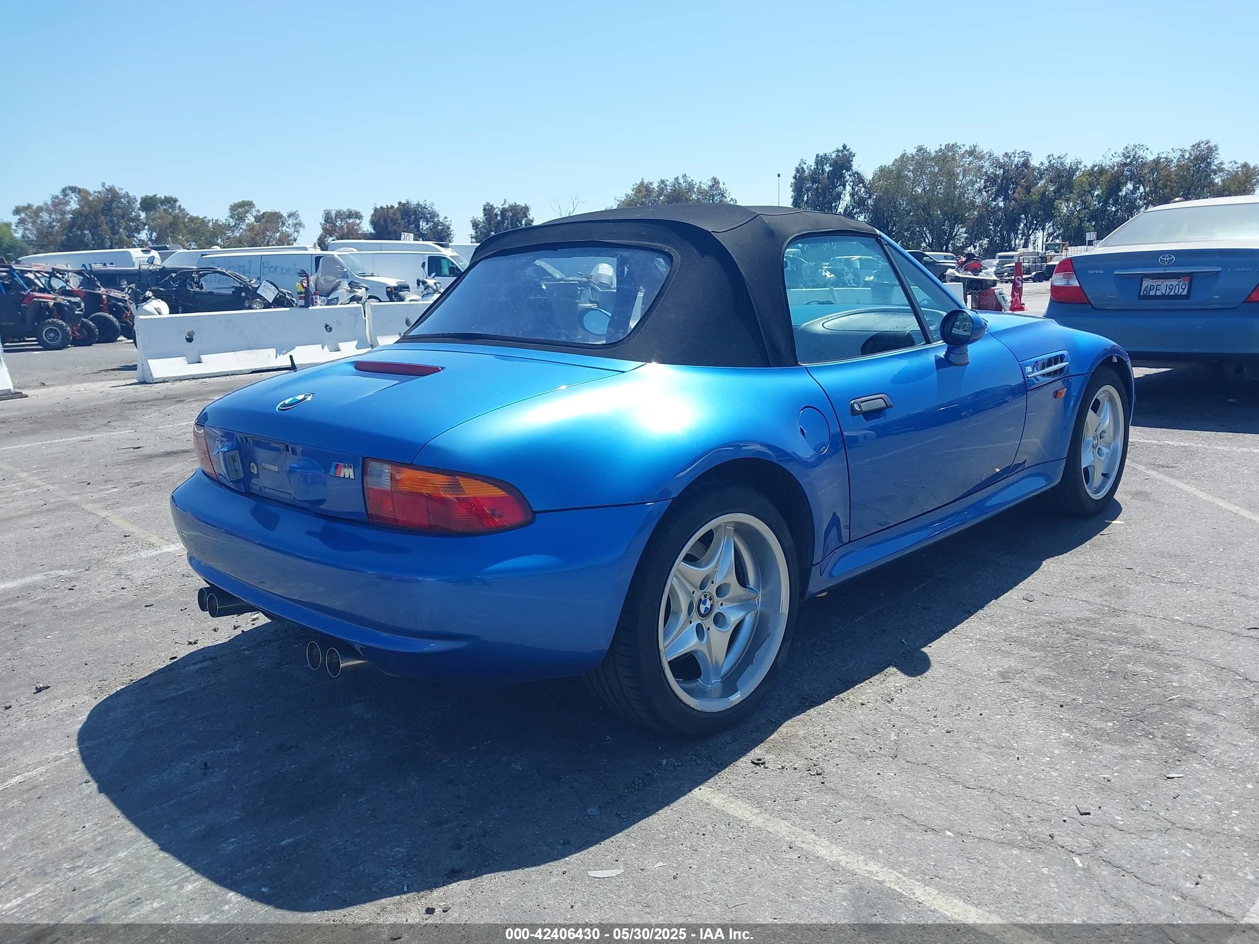 1998 Bmw M   Blue vin: WBSCK9331WLC87563