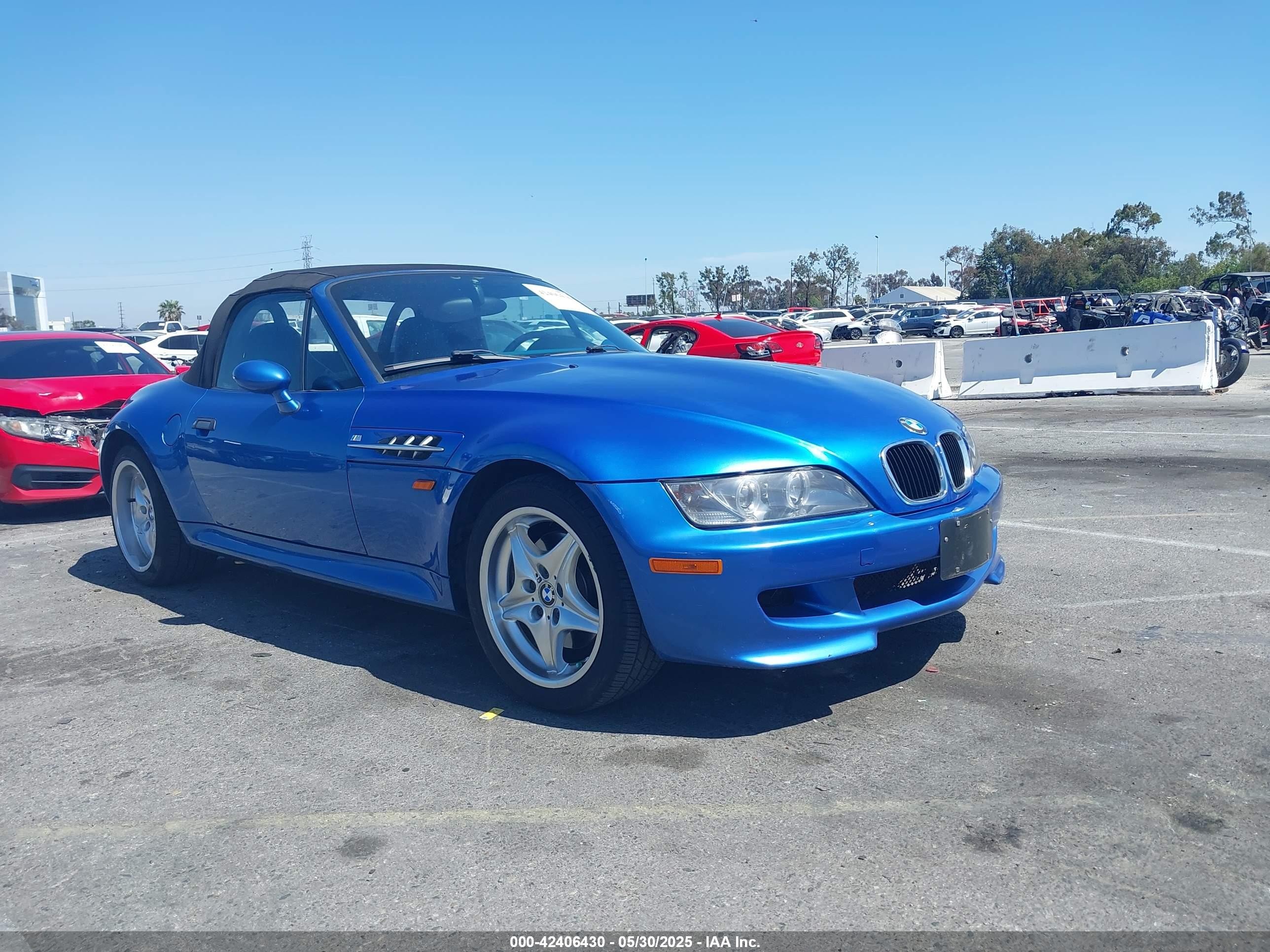 1998 Bmw M   Blue vin: WBSCK9331WLC87563