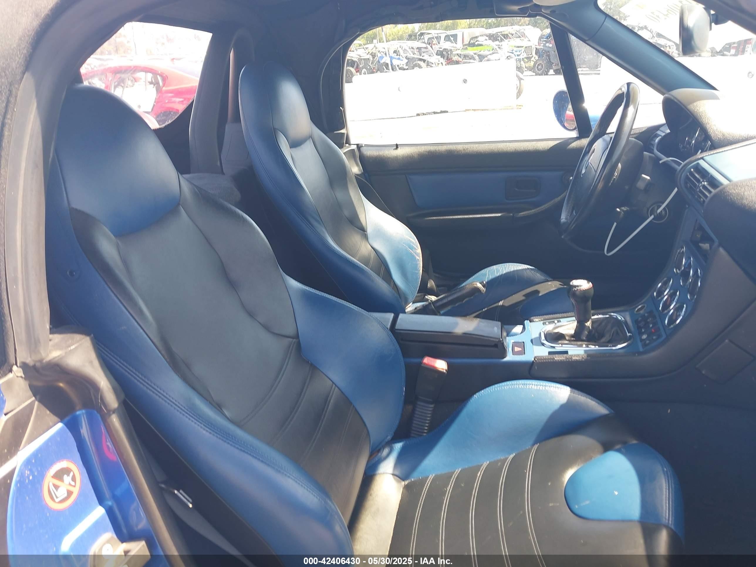 1998 Bmw M   Blue vin: WBSCK9331WLC87563