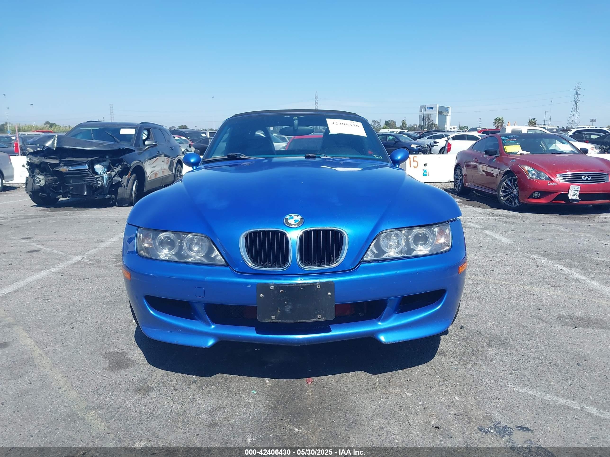 1998 Bmw M   Blue vin: WBSCK9331WLC87563